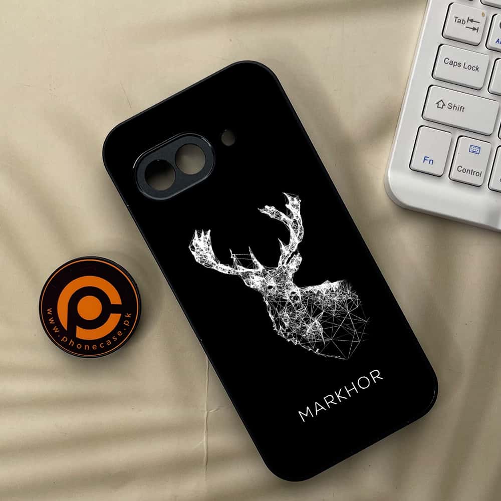 Google Pixel 9a - Markhor Series - Premium Metal Printed soft Bumper Shock Proof Case