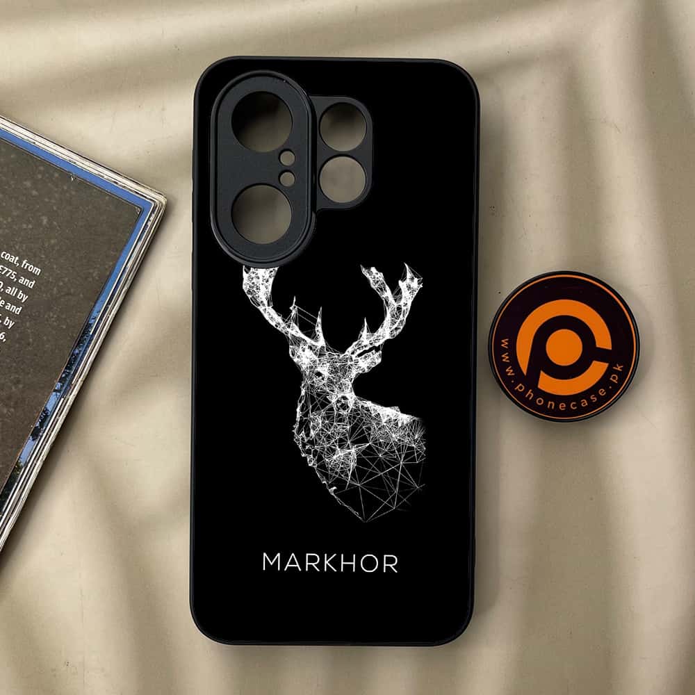 Vivo X200 FE - Markhor Series - Premium Metal Printed soft Bumper Shock Proof Case