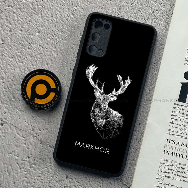 Samsung Galaxy S20 - Markhor Design 4- Premium Metal  Printed soft Bumper shock Proof Case CS-29053
