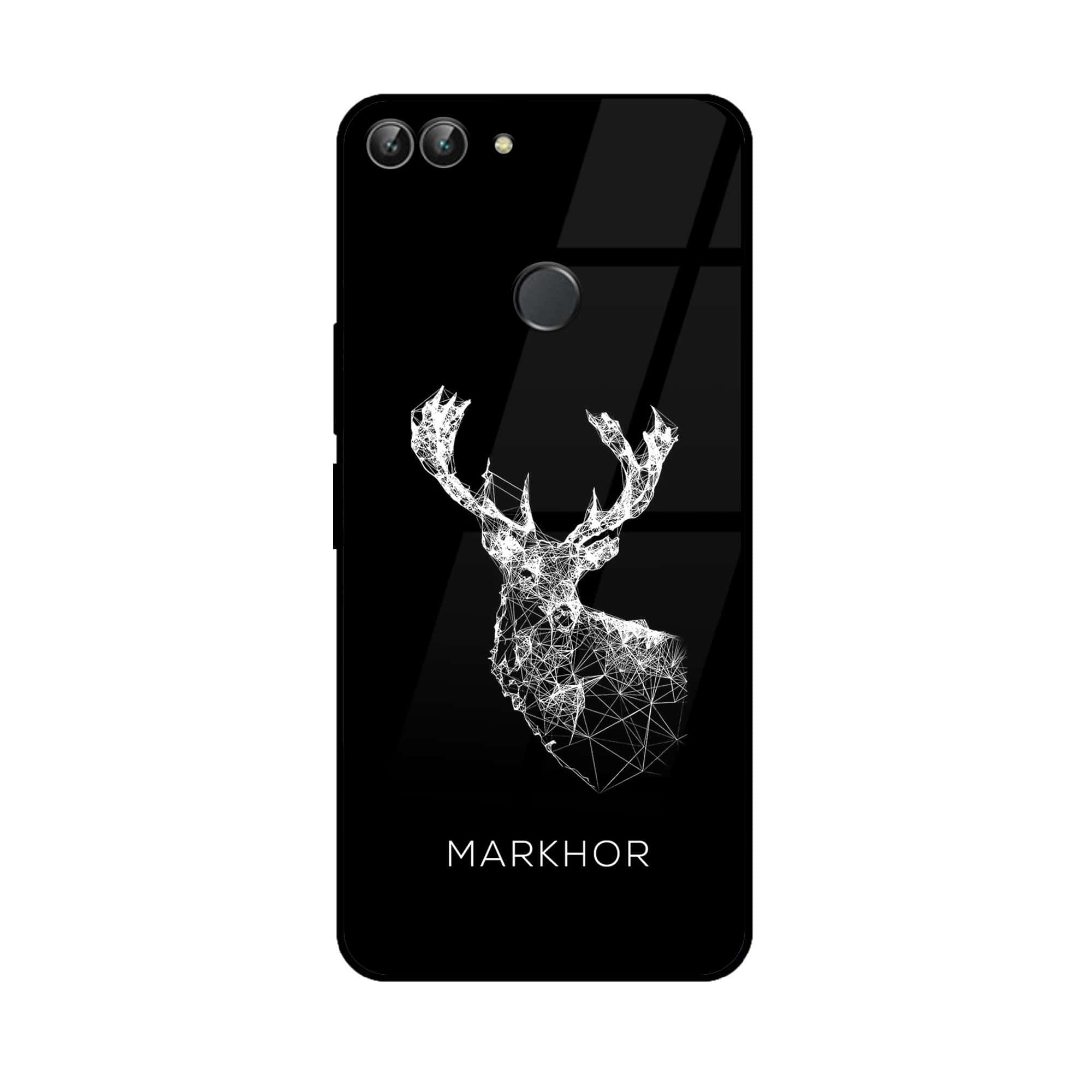 Huawei P Smart - Markhor Series - Premium Printed Glass soft Bumper shock Proof Case