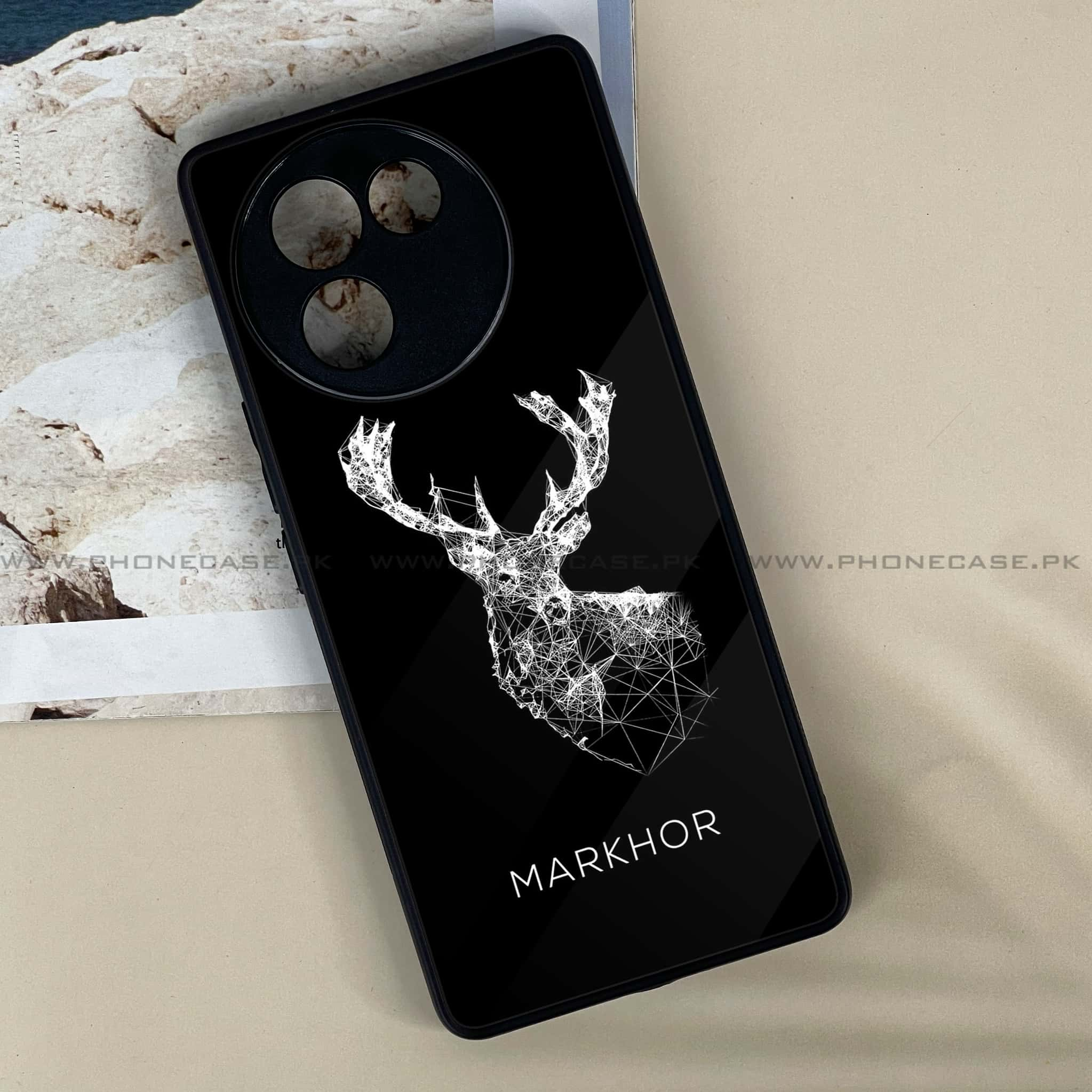 Vivo V30E - Markhor Series - Premium Printed Metal soft Bumper shock Proof Case