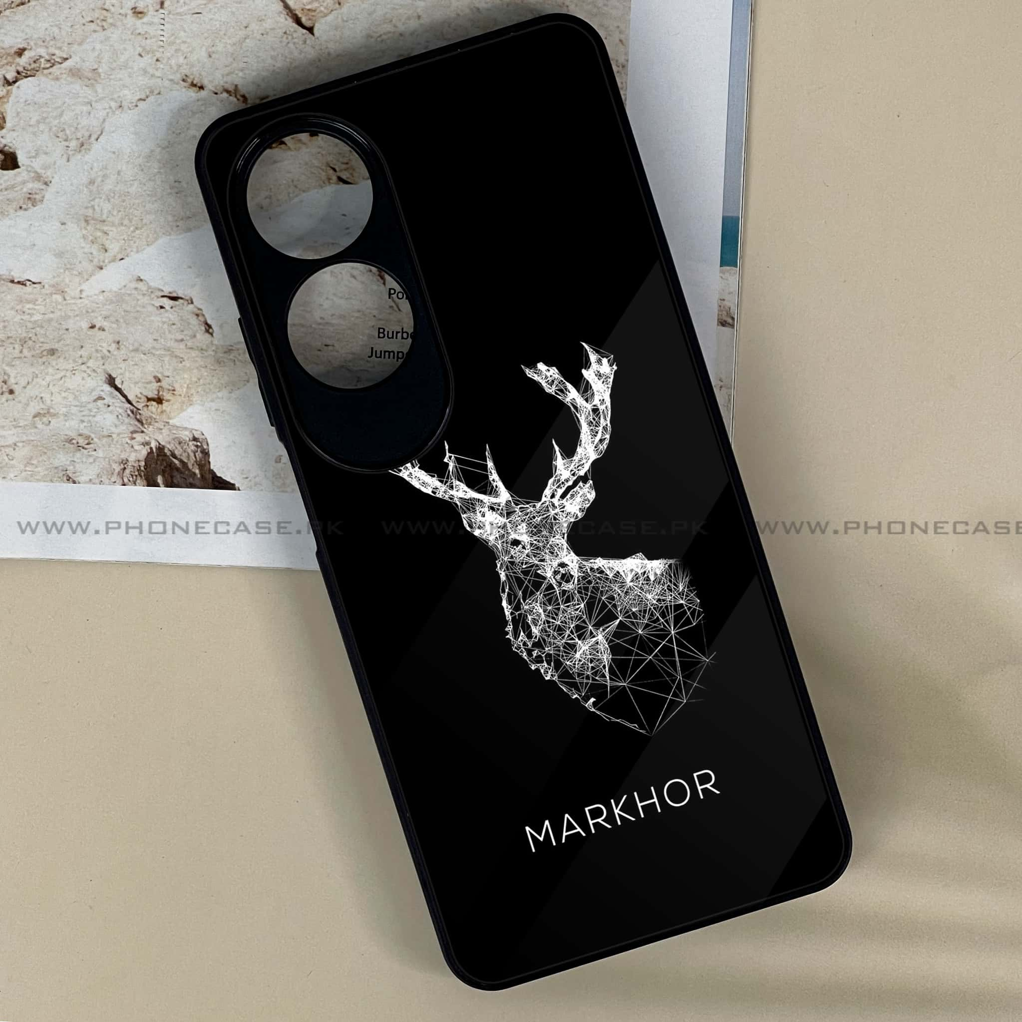 Oppo A60 - Markhor Series - Premium Printed Metal soft Bumper shock Proof Case