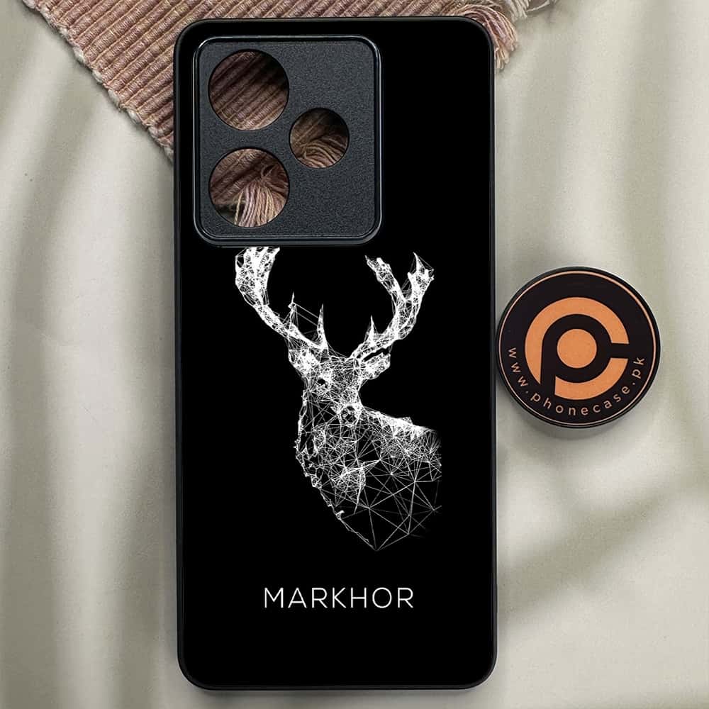 Realme GT 7 - Markhor Series - Premium Metal Printed soft Bumper shock Proof Case