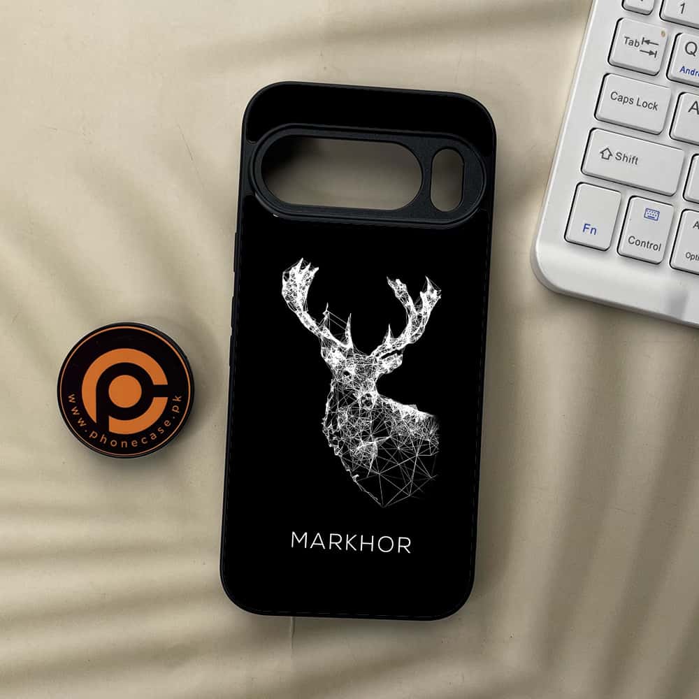 Google Pixel 10 Pro  - Markhor Series - Premium Metal Printed soft Bumper Shock Proof Case