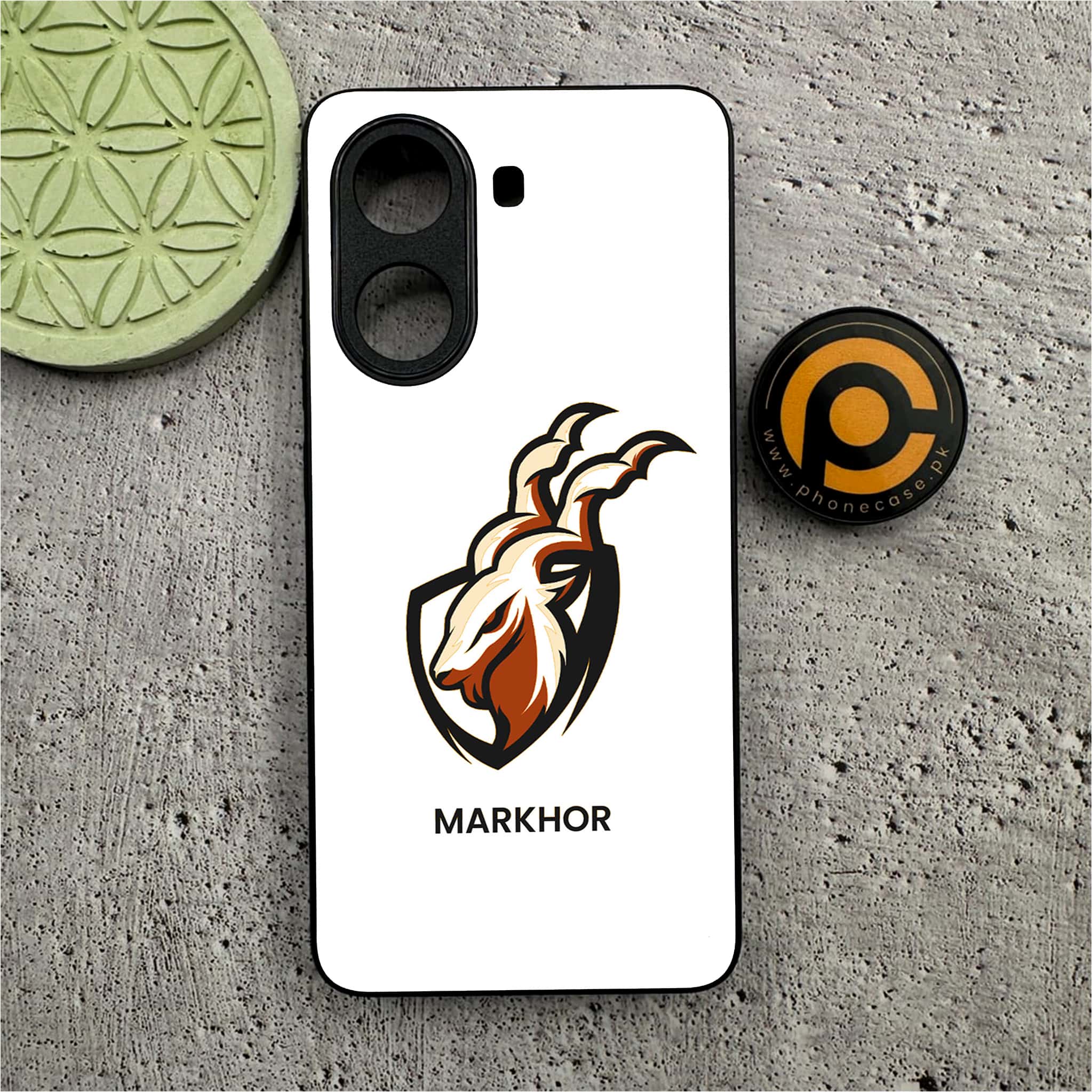 Xiaomi Redmi Turbo 4 - Markhor Series - Premium Metal Printed soft Bumper shock Proof Case