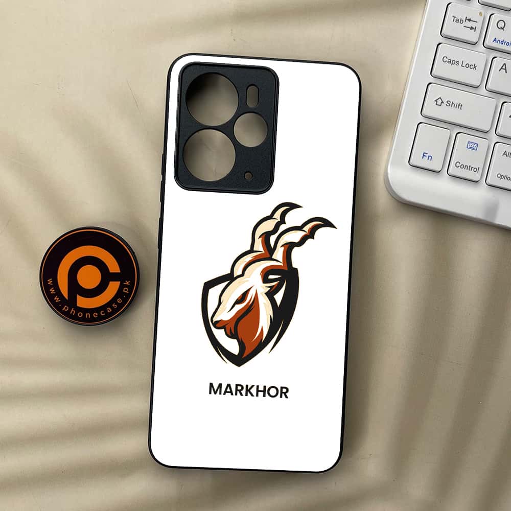 Realme 14T 5G - Markhor Series - Premium Metal Printed soft Bumper Shock Proof Case
