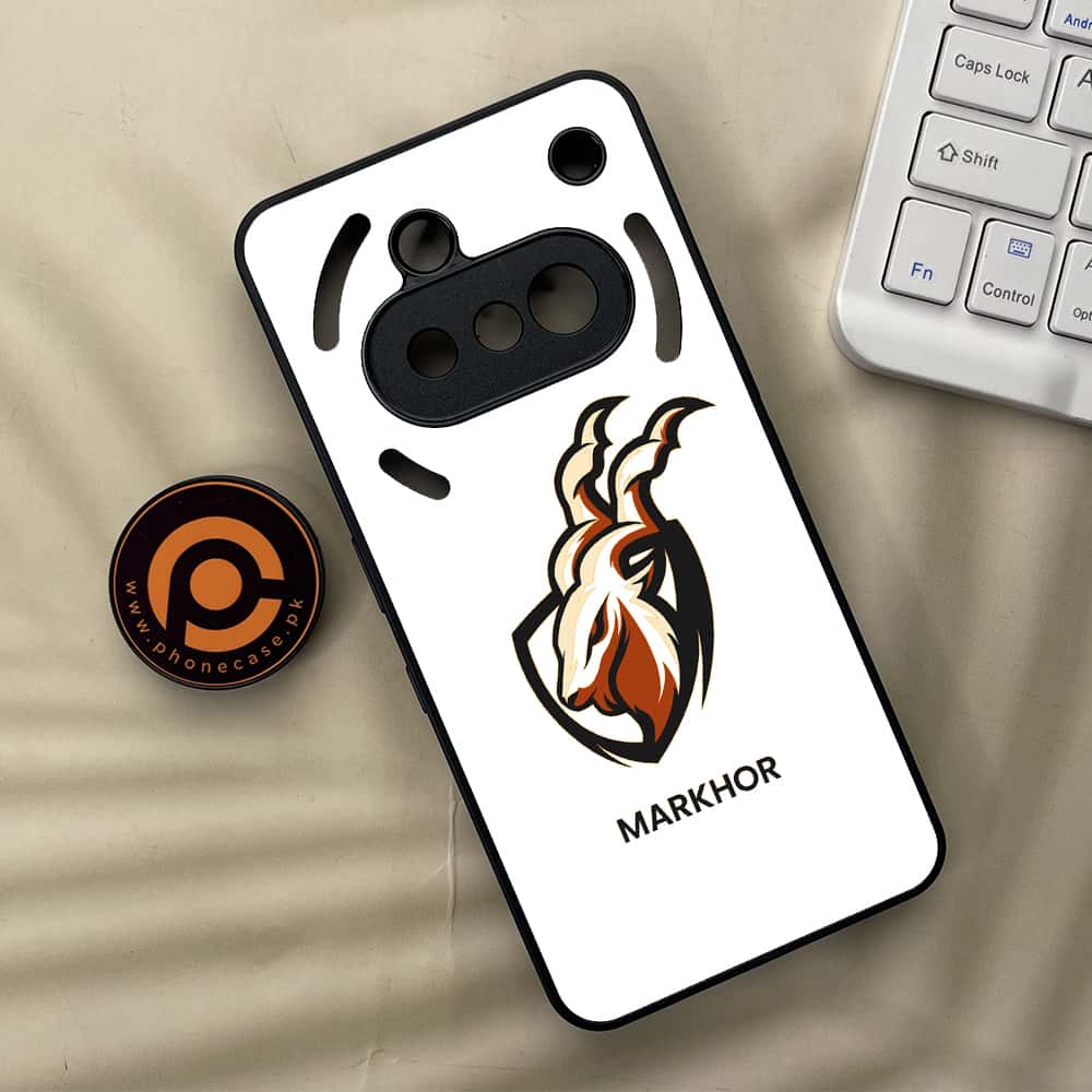 Nothing Phone 3a - Markhor Series - Premium Metal  Printed soft Bumper shock Proof Case