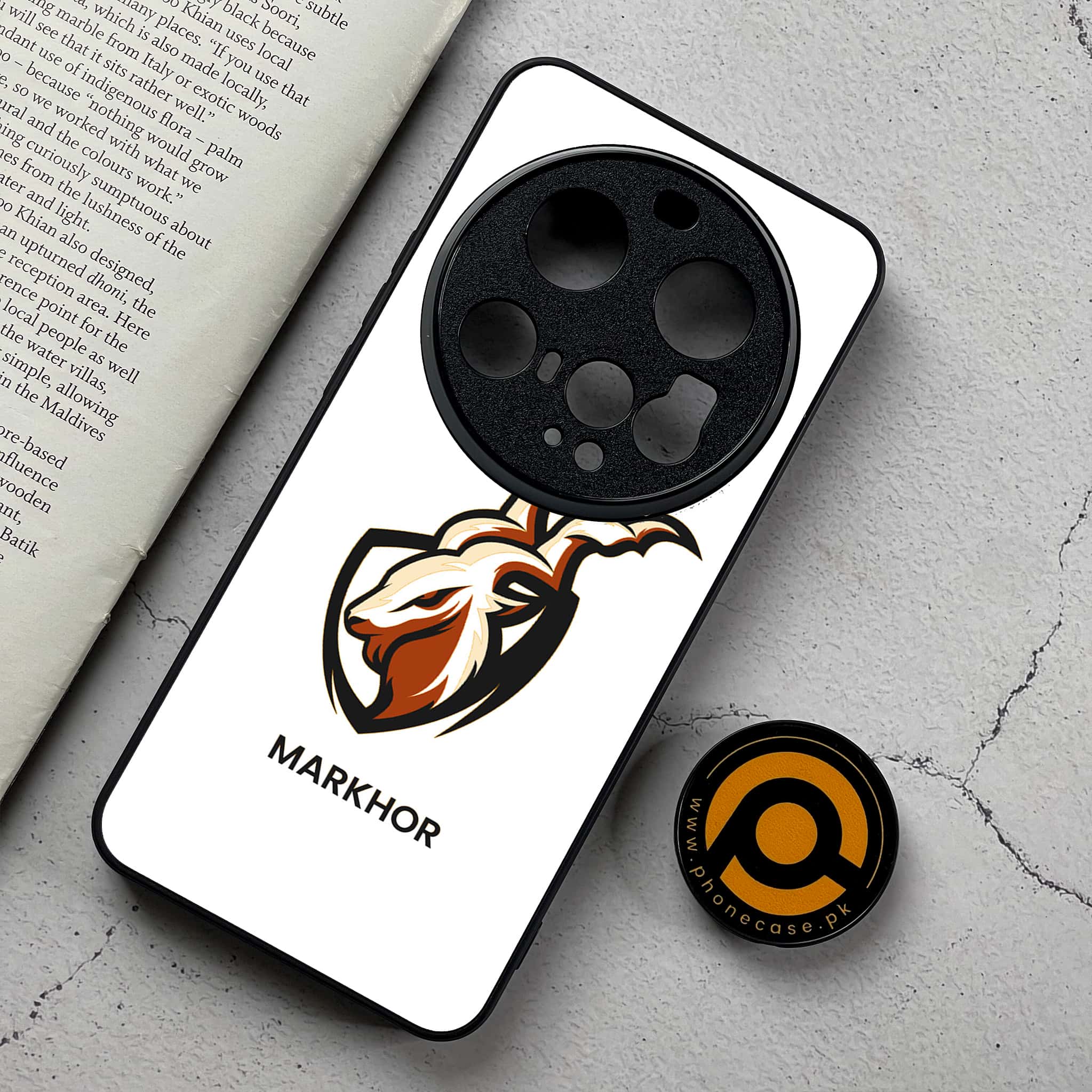 Xiaomi 15 Ultra - Markhor Series - Premium Metal Printed Soft Bumper Shockproof Case