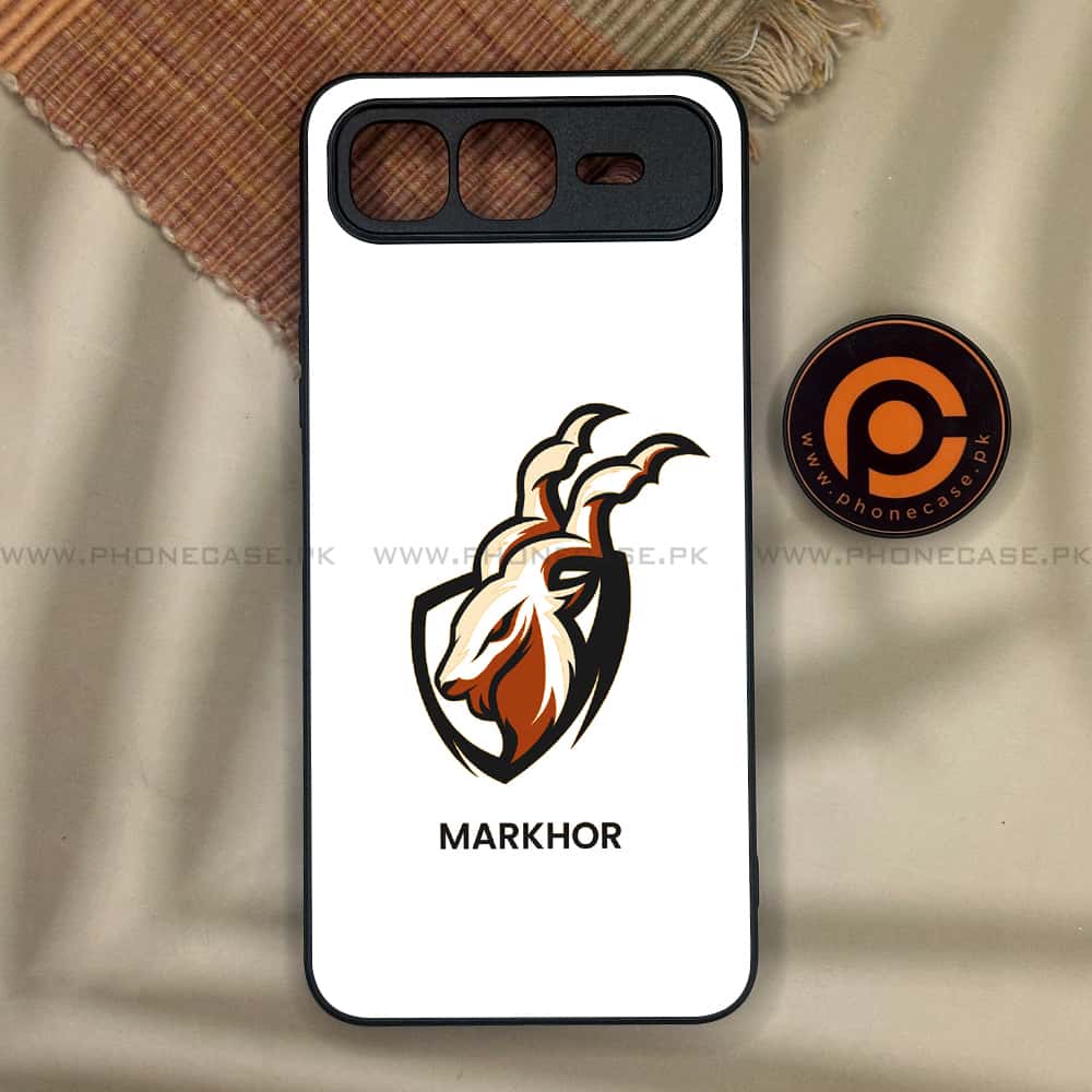 Infinix Smart 10 Plus - Markhor Series - Premium Metal Printed soft Bumper shock Proof Case