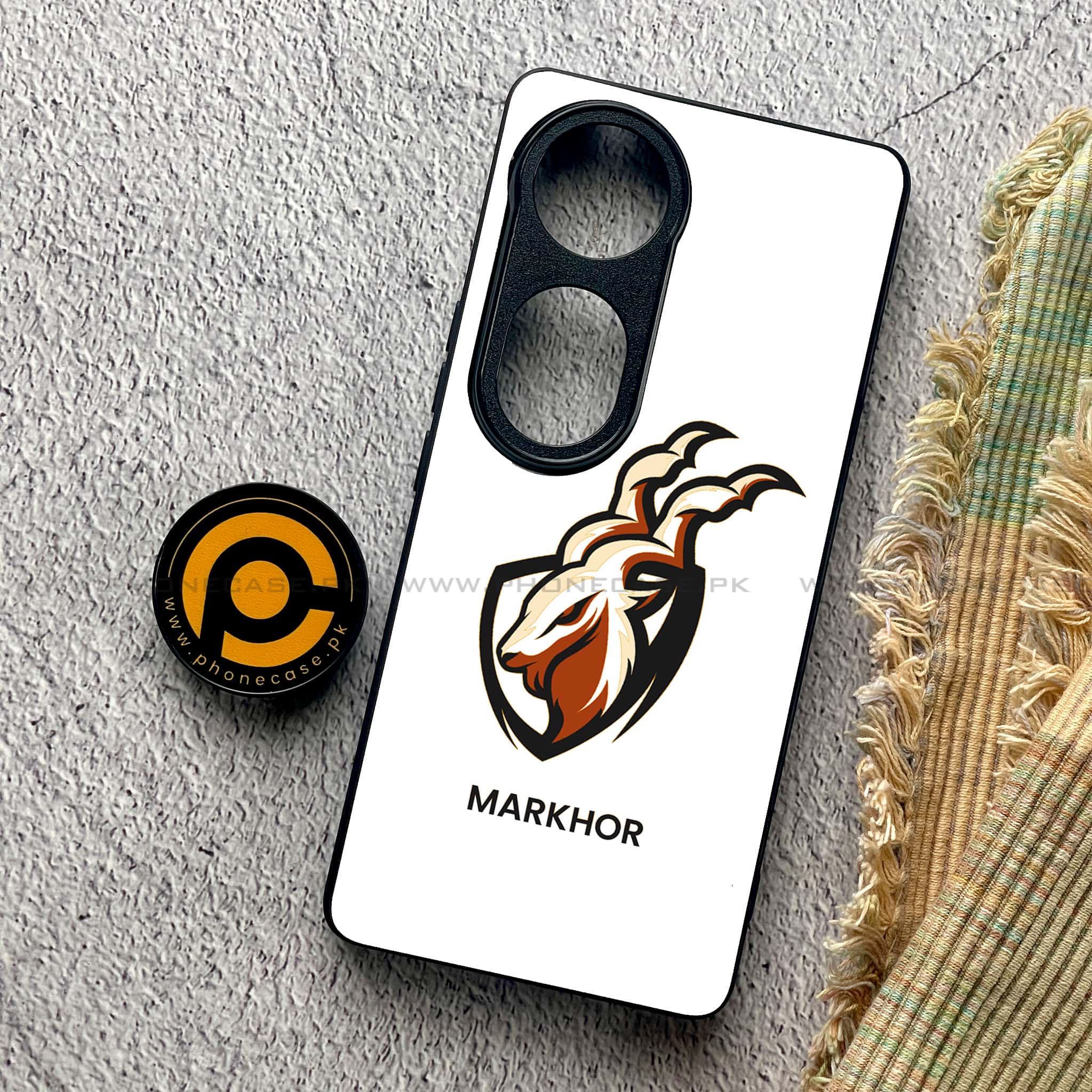 Vivo S19 Pro - Markhor Series - Premium Metal Printed soft Bumper shock Proof Case
