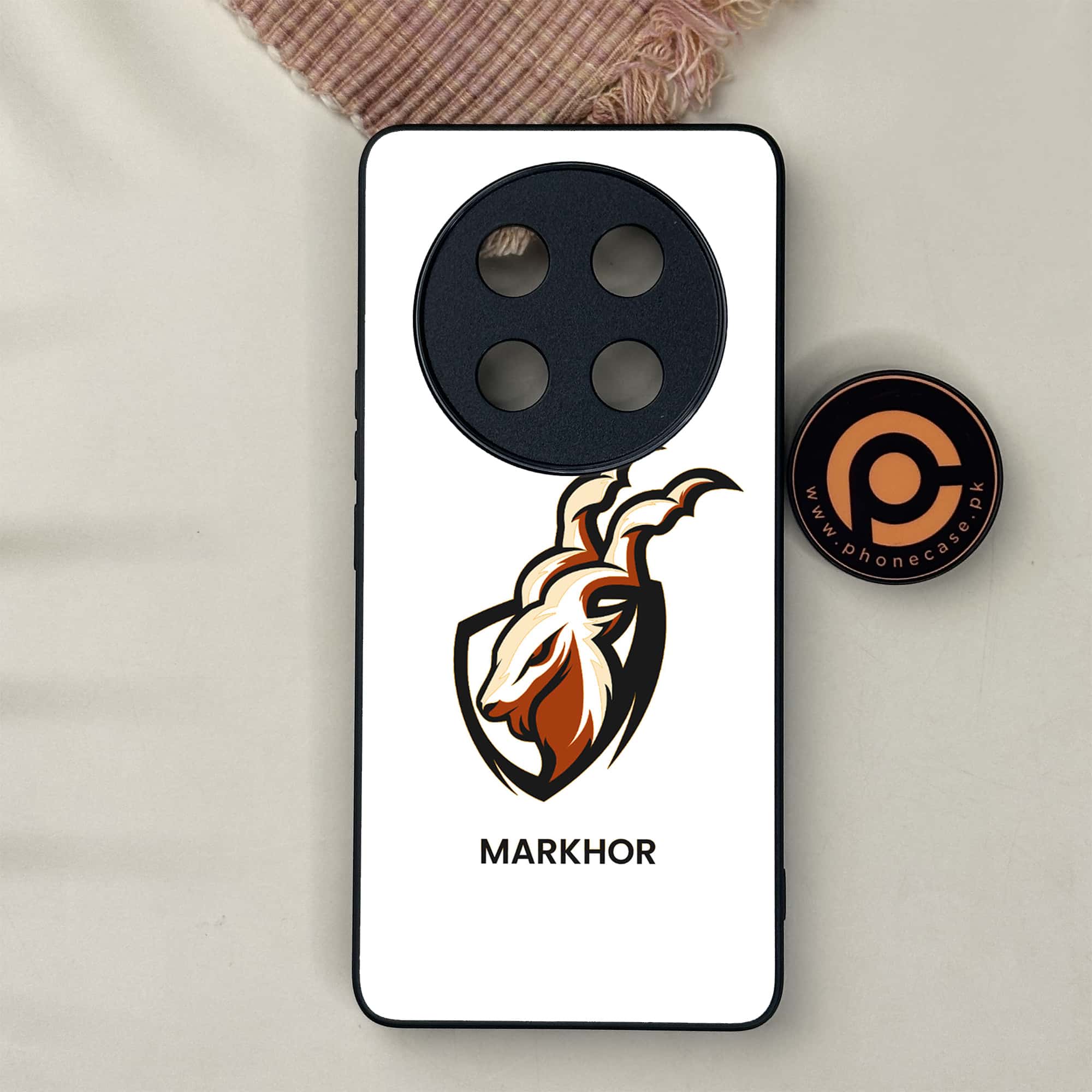 Honor X9c 5G - Markhor Series - Premium Metal Printed soft Bumper shock Proof Case