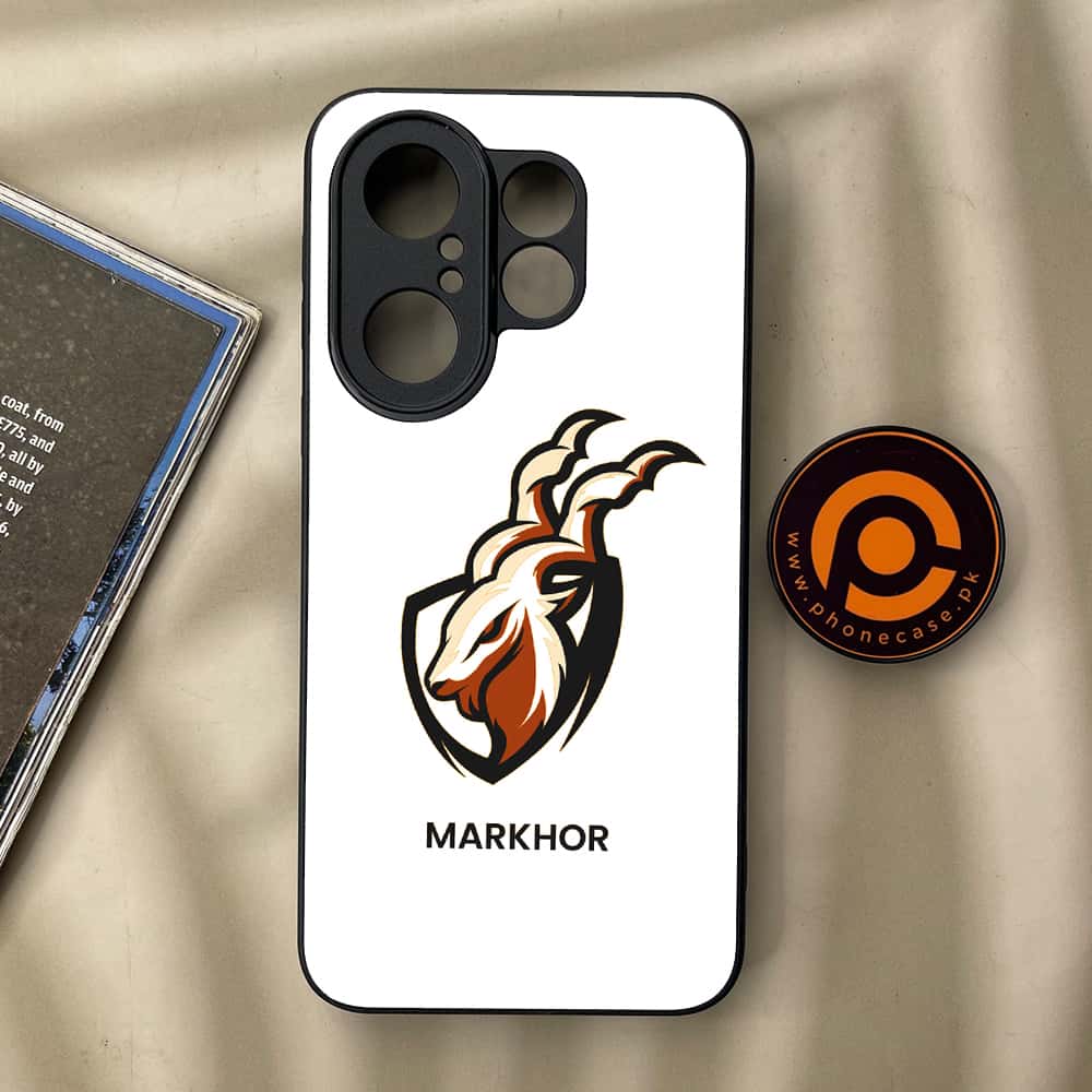 Vivo X200 FE - Markhor Series - Premium Metal Printed soft Bumper Shock Proof Case