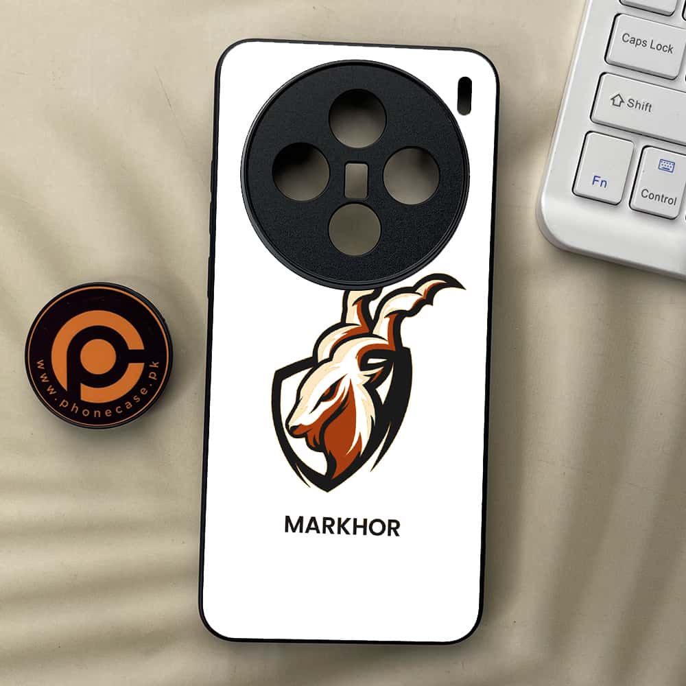 Vivo X200 - Markhor Series - Premium Metal  Printed soft Bumper shock Proof Case