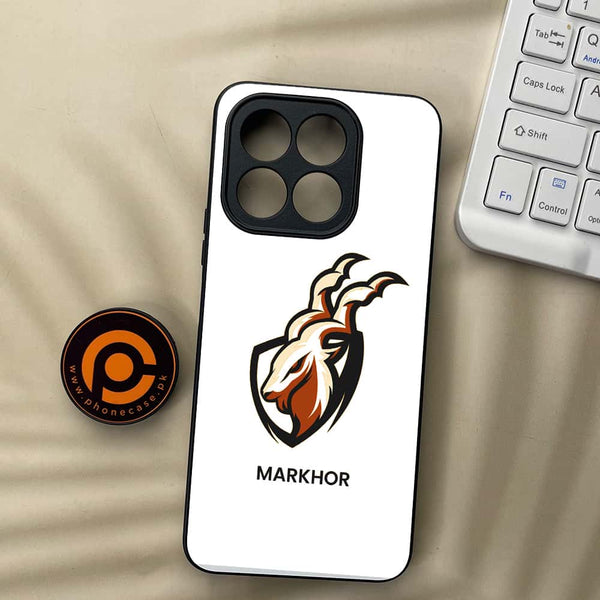Honor X6c - Markhor Design 5- Premium Metal  Printed soft Bumper shock Proof Case CS-44814