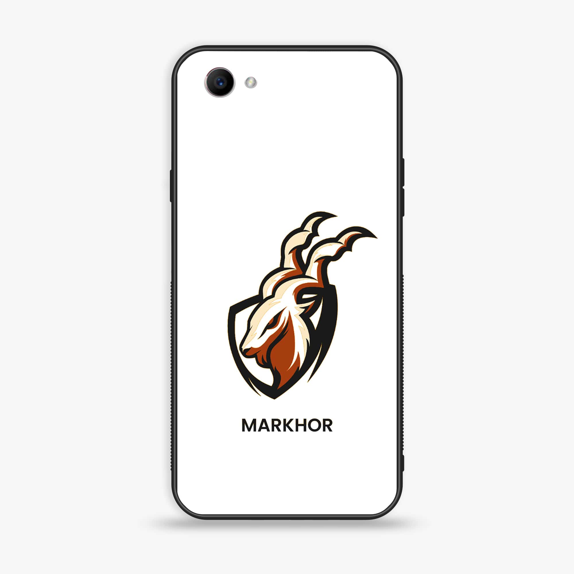 Oppo F7 Youth - Markhor Series - Premium Printed Glass soft Bumper shock Proof Case