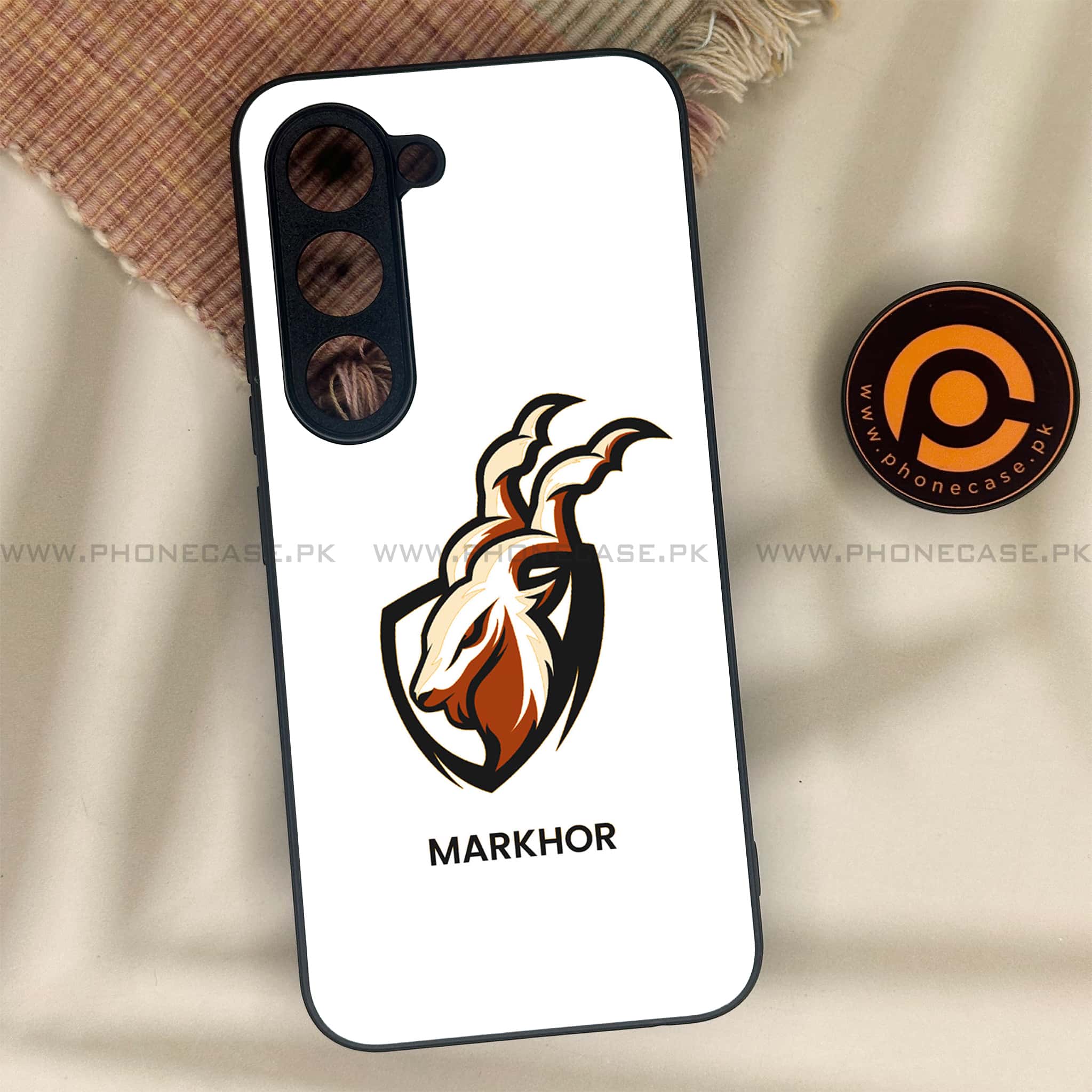 Tecno Spark 40 Pro - Markhor Series - Premium Metal Printed soft Bumper shock Proof Case