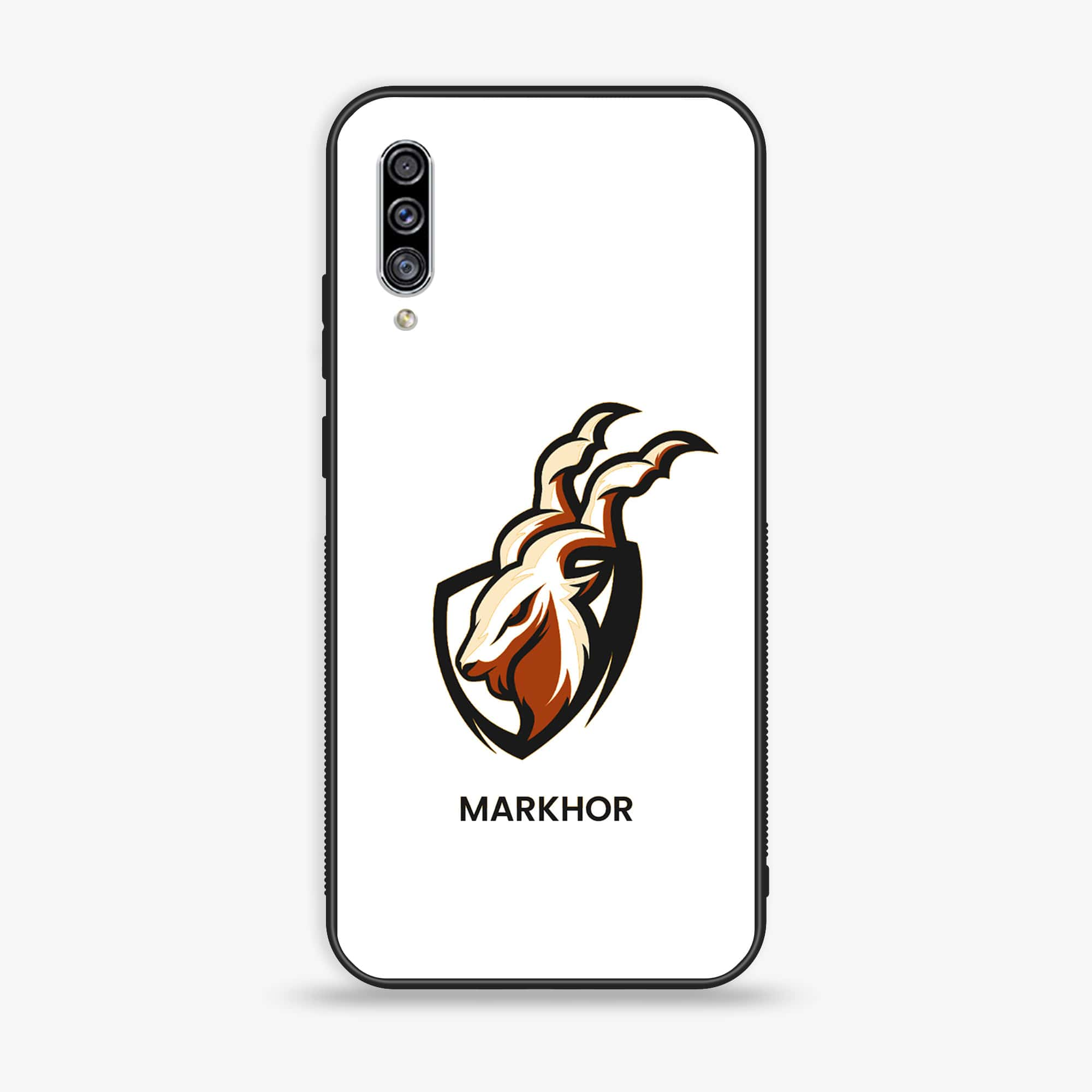 Galaxy A50/ A50s/ A30s - Markhor Series - Premium Printed Glass soft Bumper shock Proof Case