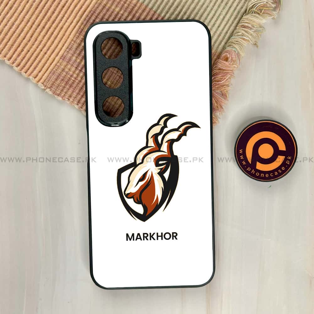 Infinix Hot 60i - Markhor Series - Premium Metal Printed soft Bumper shock Proof Case