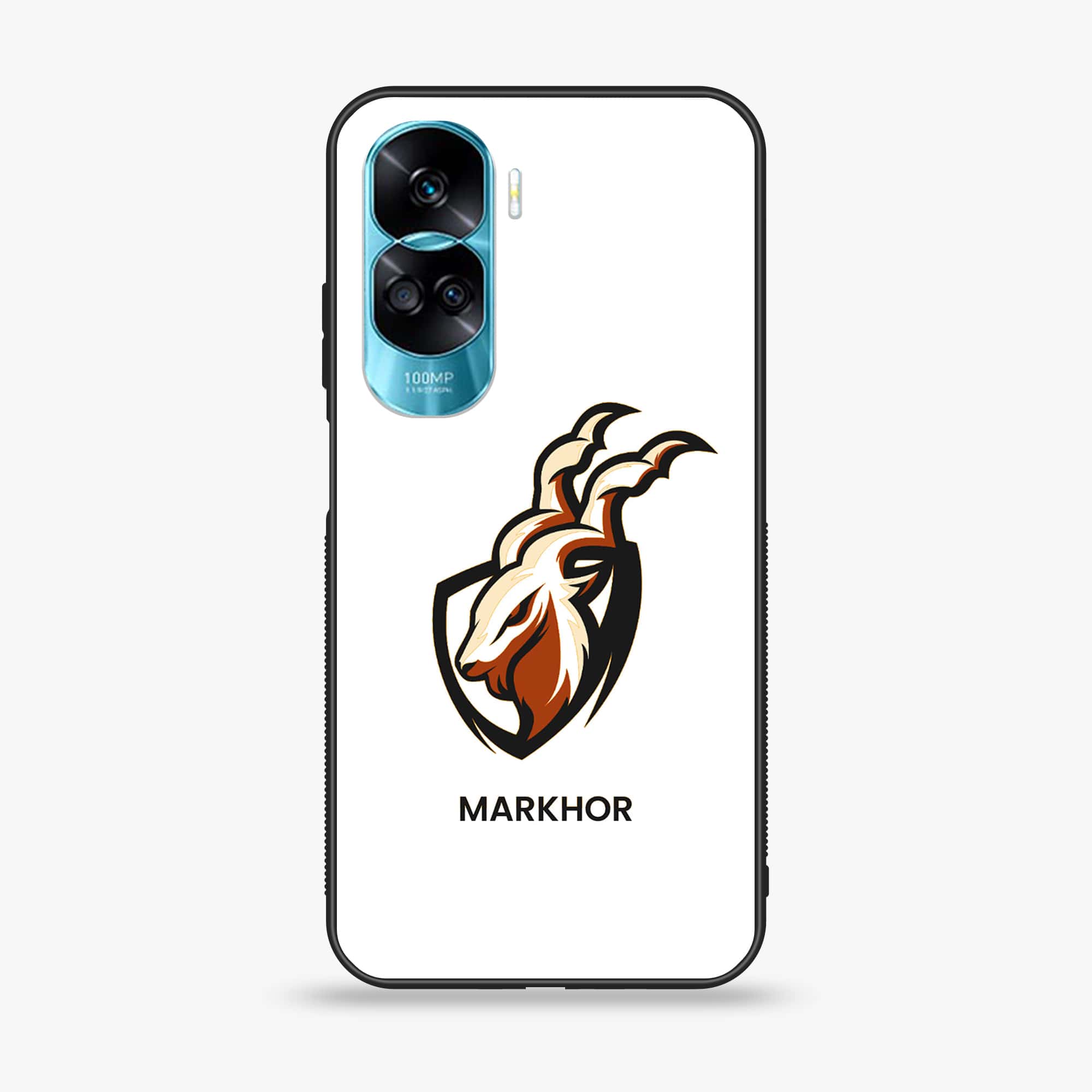Honor 90 Lite - Markhor Series - Premium Printed Glass soft Bumper shock Proof Case
