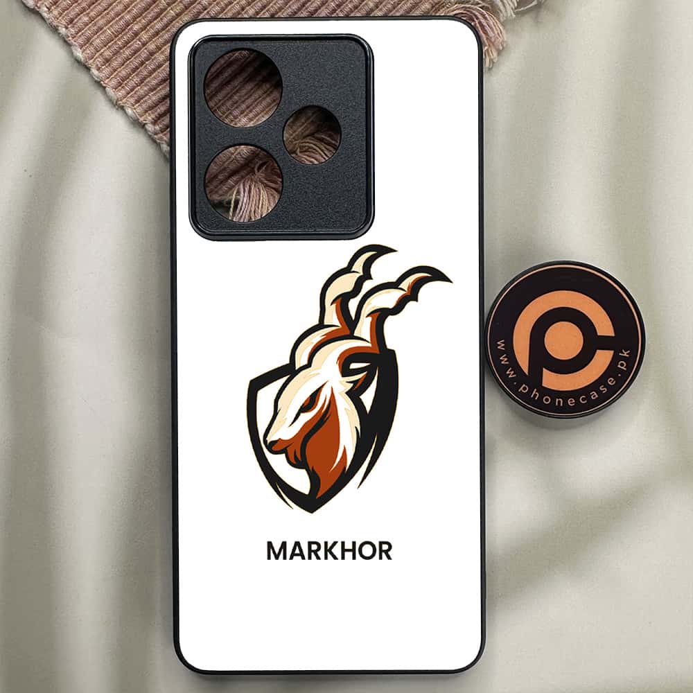 Realme GT 7 - Markhor Series - Premium Metal Printed soft Bumper shock Proof Case
