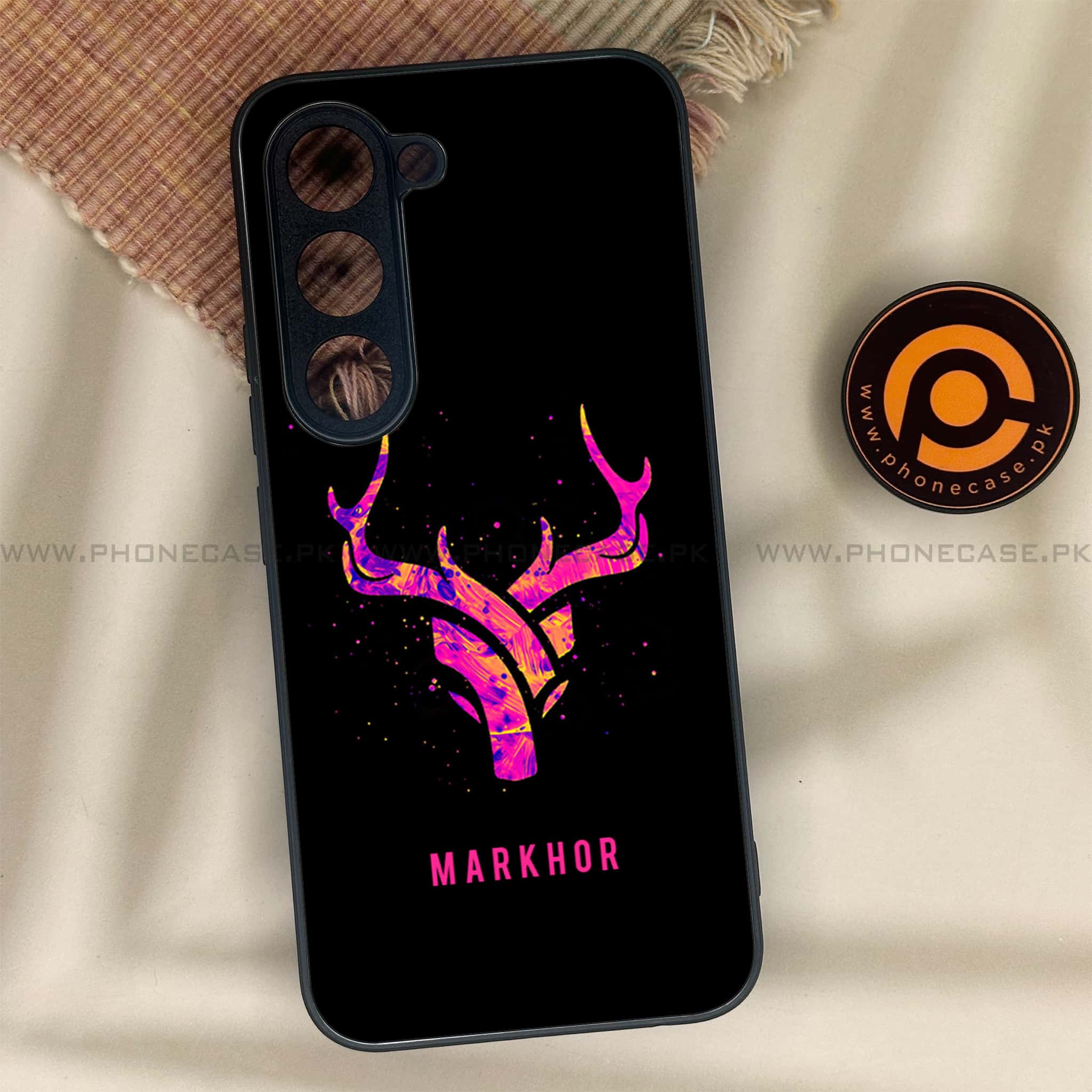 Tecno Spark 40 Pro - Markhor Series - Premium Metal Printed soft Bumper shock Proof Case