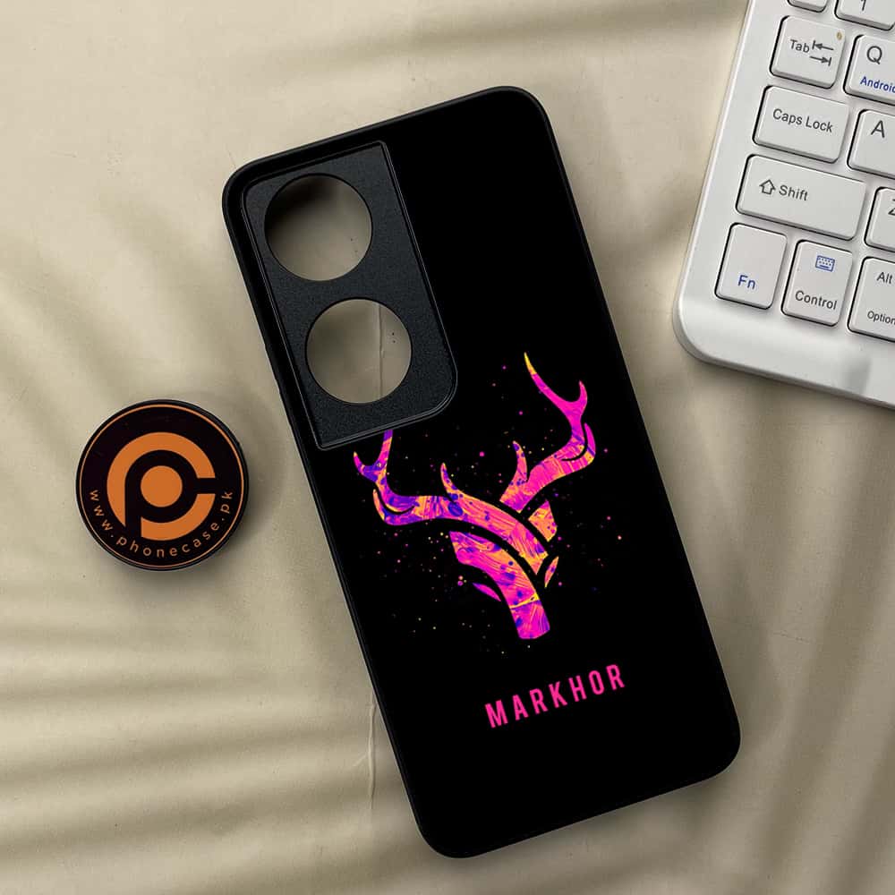 Honor X7b - Markhor Series - Premium Metal  Printed soft Bumper shock Proof Case