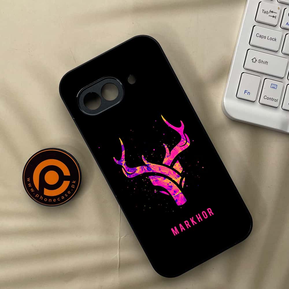 Google Pixel 9a - Markhor Series - Premium Metal Printed soft Bumper Shock Proof Case