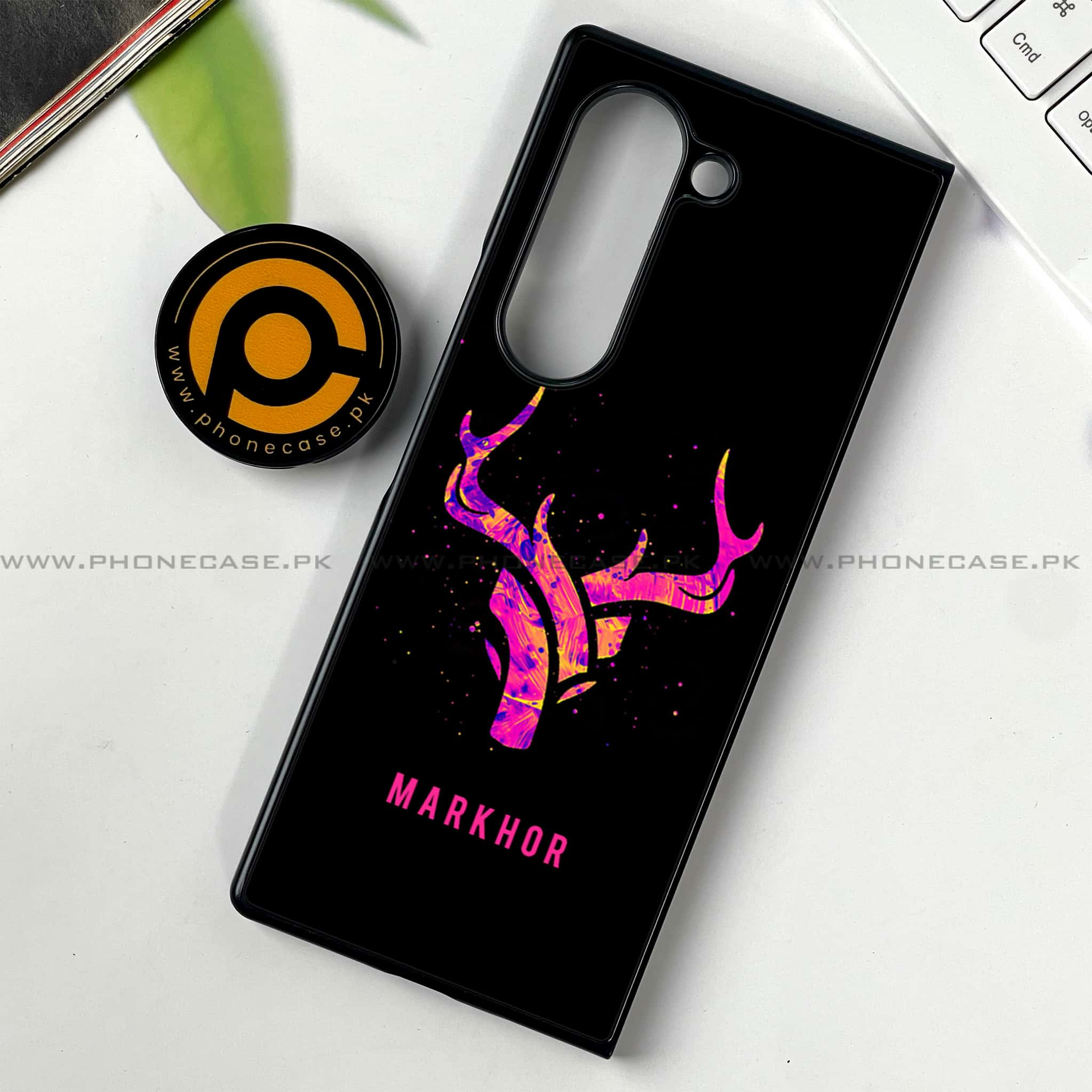 Samsung Galaxy Z Fold 6 - Markhor Series - Premium Printed Metal soft Bumper shock Proof Case