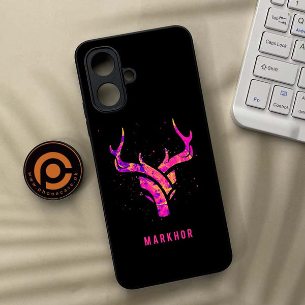 Infinix Smart 10 - Markhor Design 6 - Premium Metal Printed soft Bumper Shock Proof Case CS-40365