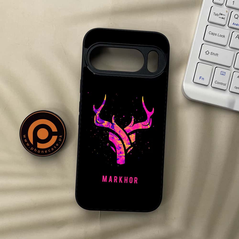 Google Pixel 10 Pro  - Markhor Series - Premium Metal Printed soft Bumper Shock Proof Case