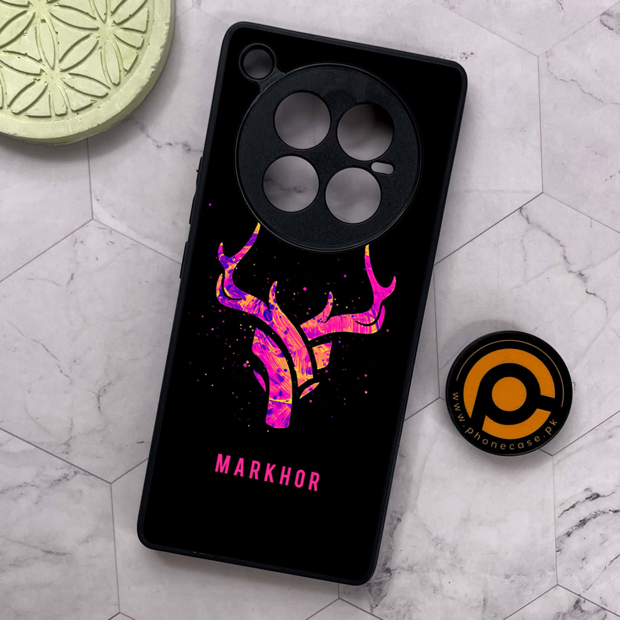 Infinix Zero 40 5G - Markhor Series - Premium Metal Printed soft Bumper shock Proof Case