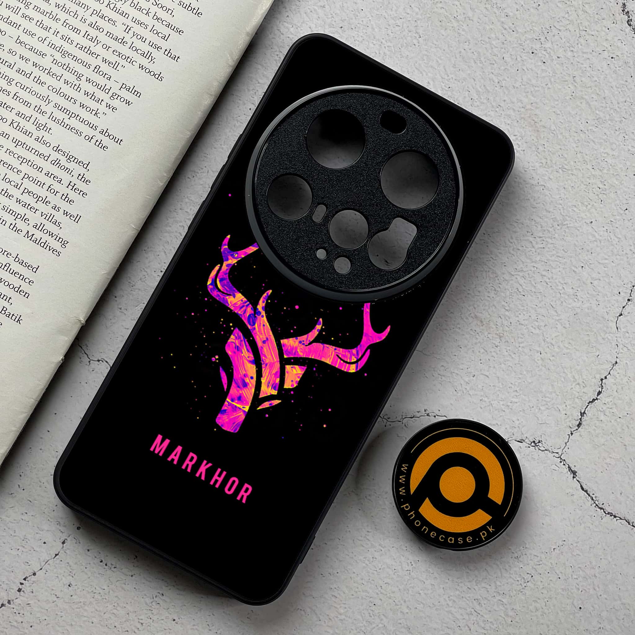 Xiaomi 15 Ultra - Markhor Series - Premium Metal Printed Soft Bumper Shockproof Case