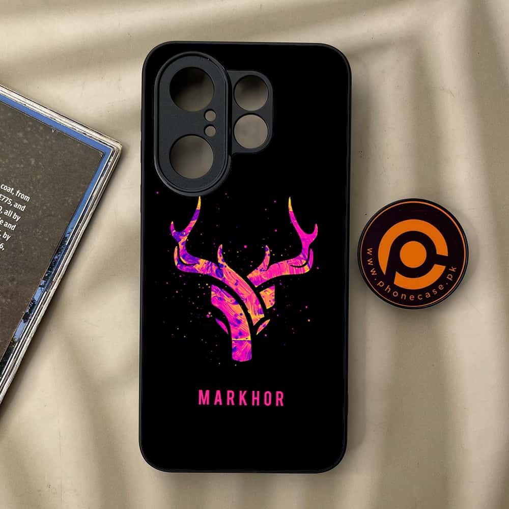 Vivo X200 FE - Markhor Series - Premium Metal Printed soft Bumper Shock Proof Case