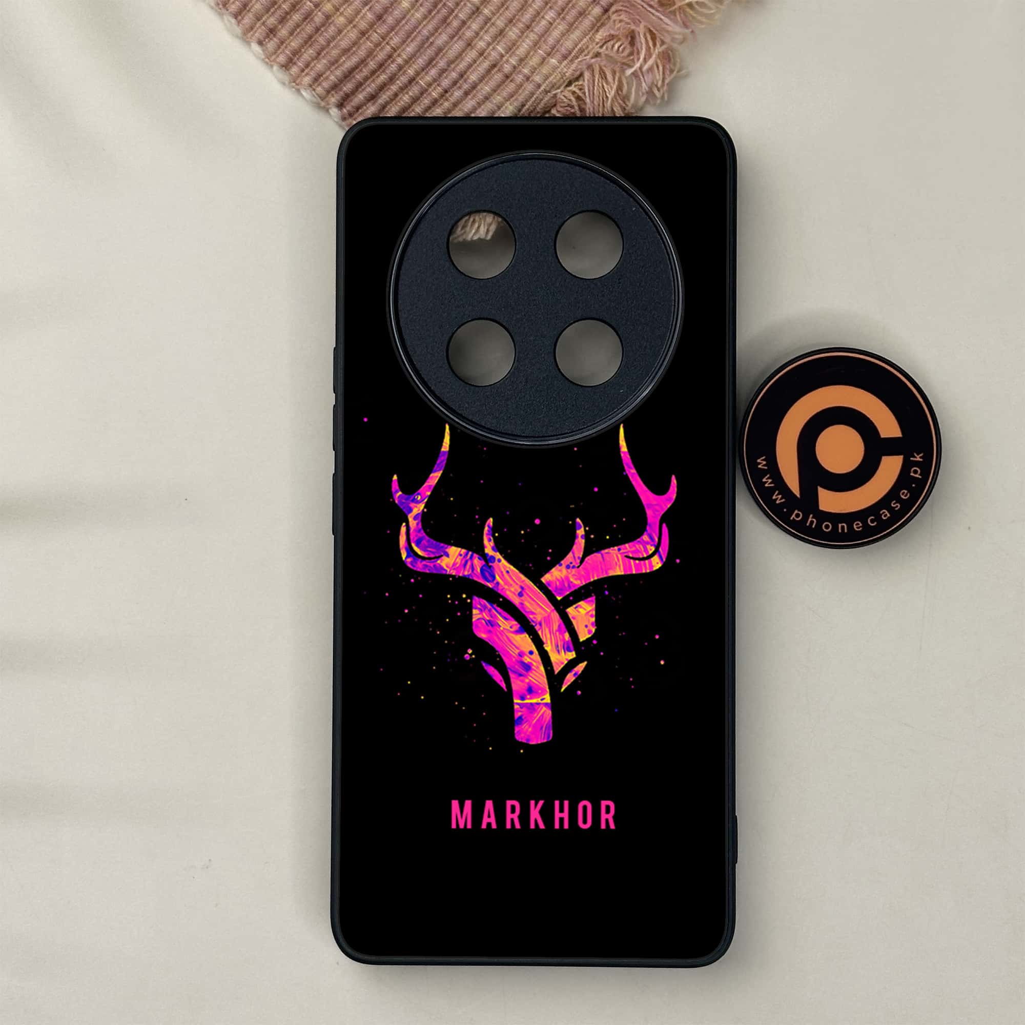Honor X9c 5G - Markhor Series - Premium Metal Printed soft Bumper shock Proof Case