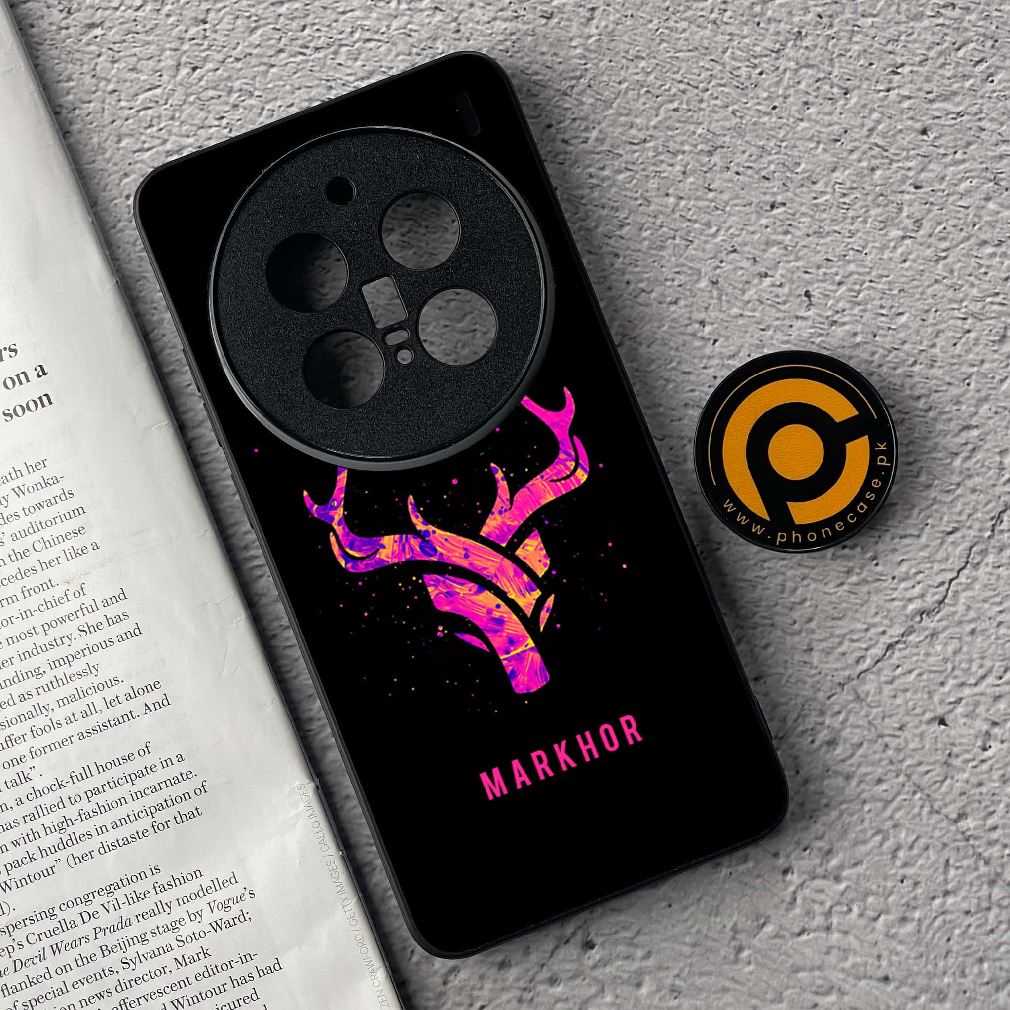 Vivo X200 Pro - Markhor Series - Premium Metal  Printed soft Bumper shock Proof Case