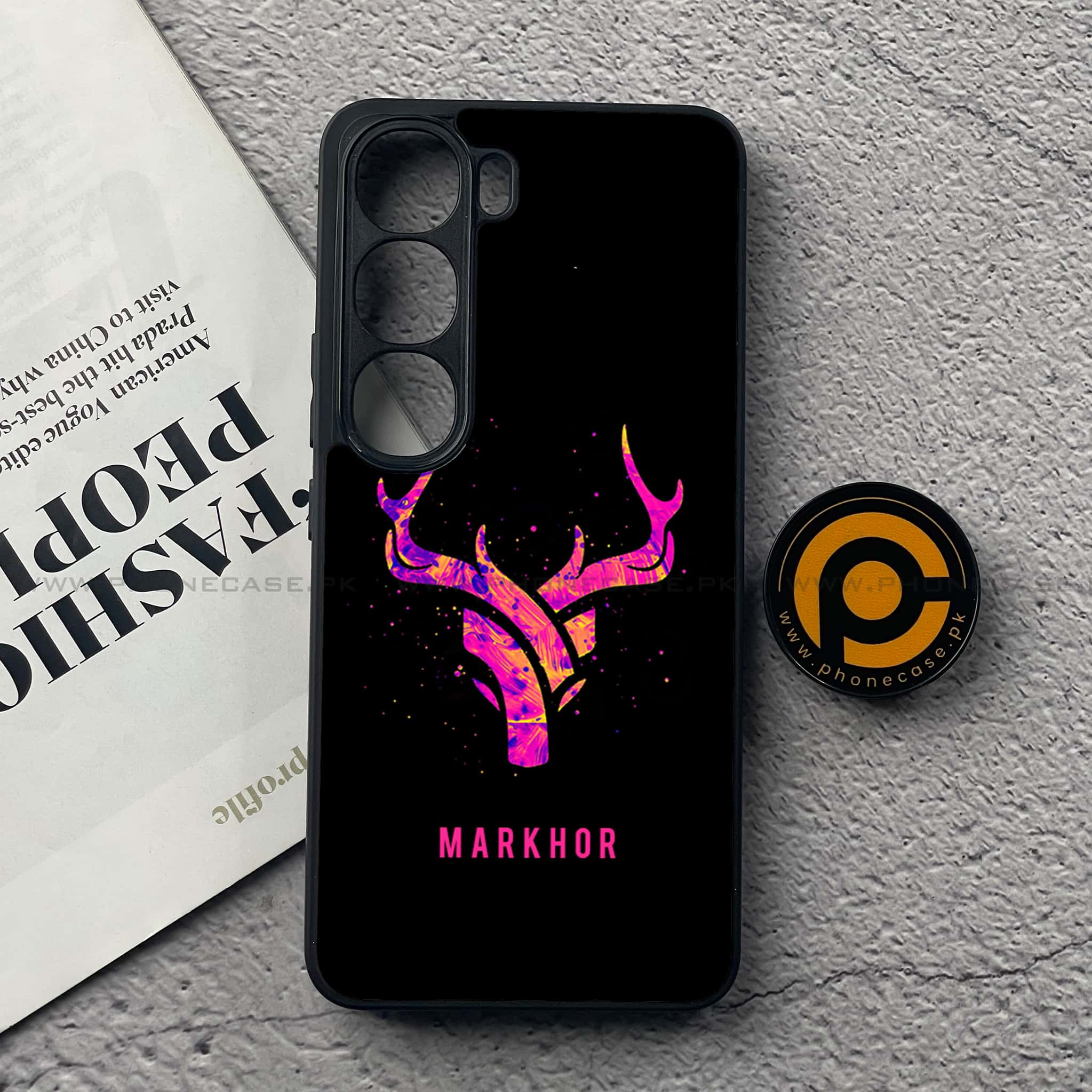 Vivo V40 Lite (IDN) - Markhor Series - Premium Metal Printed soft Bumper Shock Proof Case