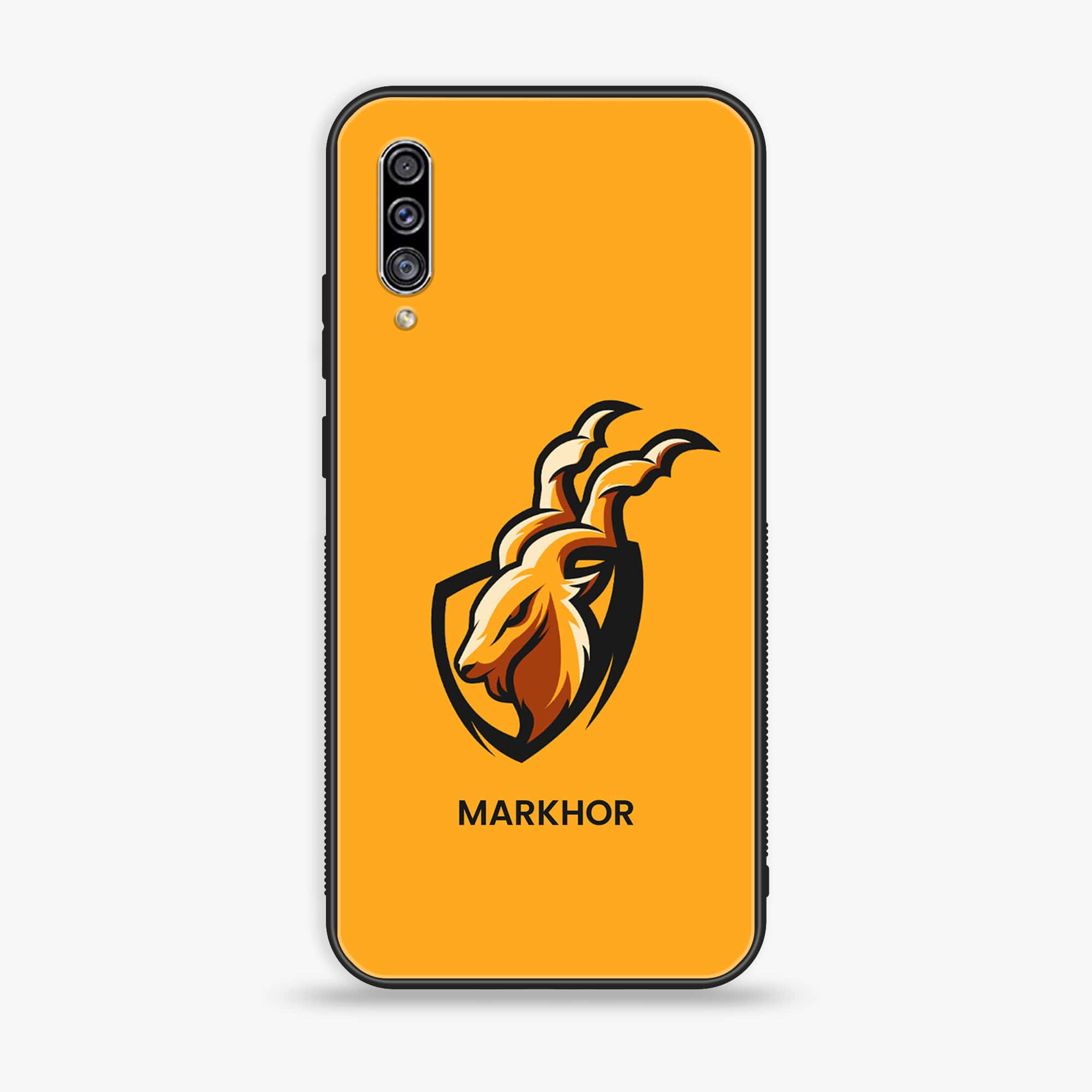 Galaxy A50/ A50s/ A30s - Markhor Series - Premium Printed Glass soft Bumper shock Proof Case