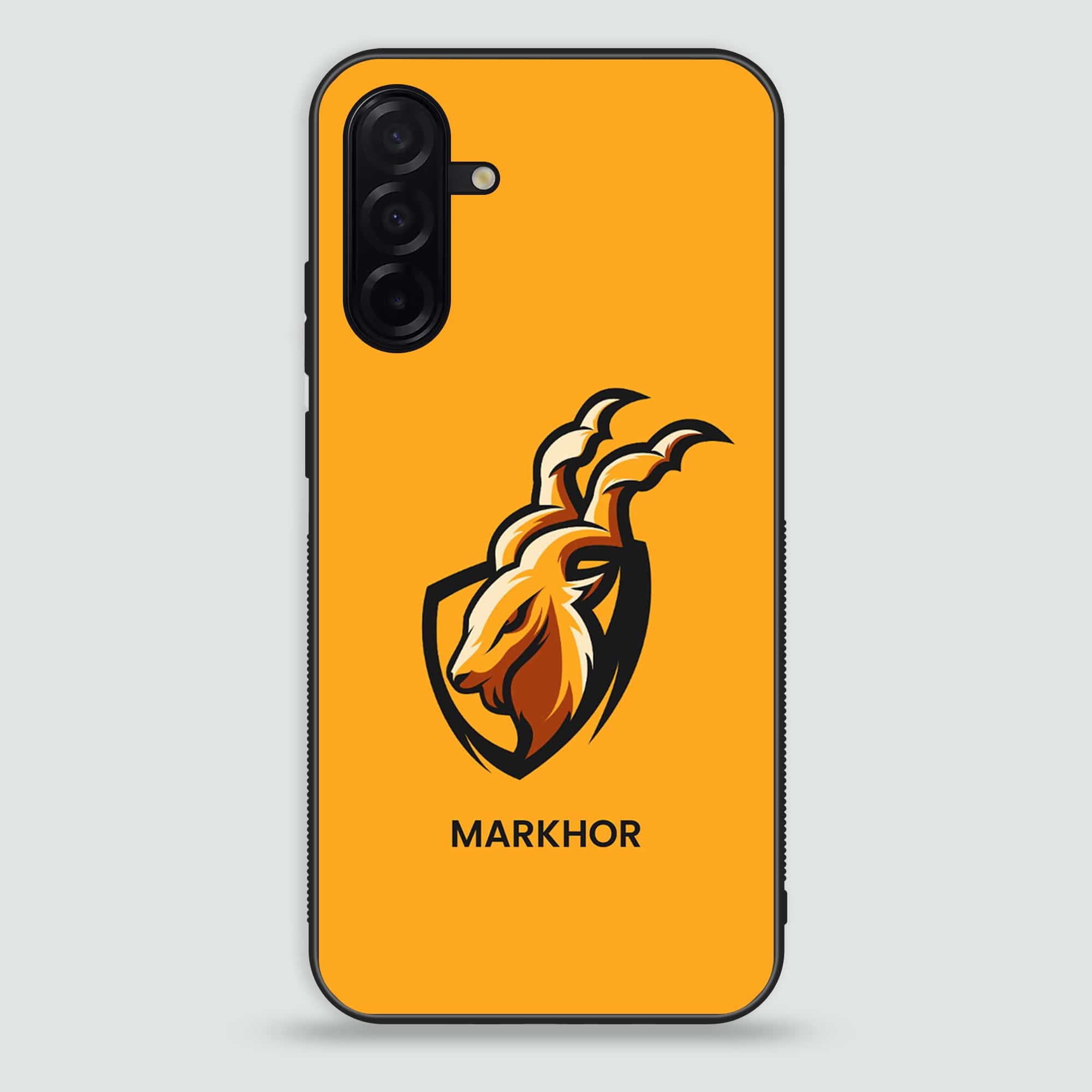 Samsung Galaxy A56 5G - Markhor Series - Premium Printed Glass soft Bumper shock Proof Case