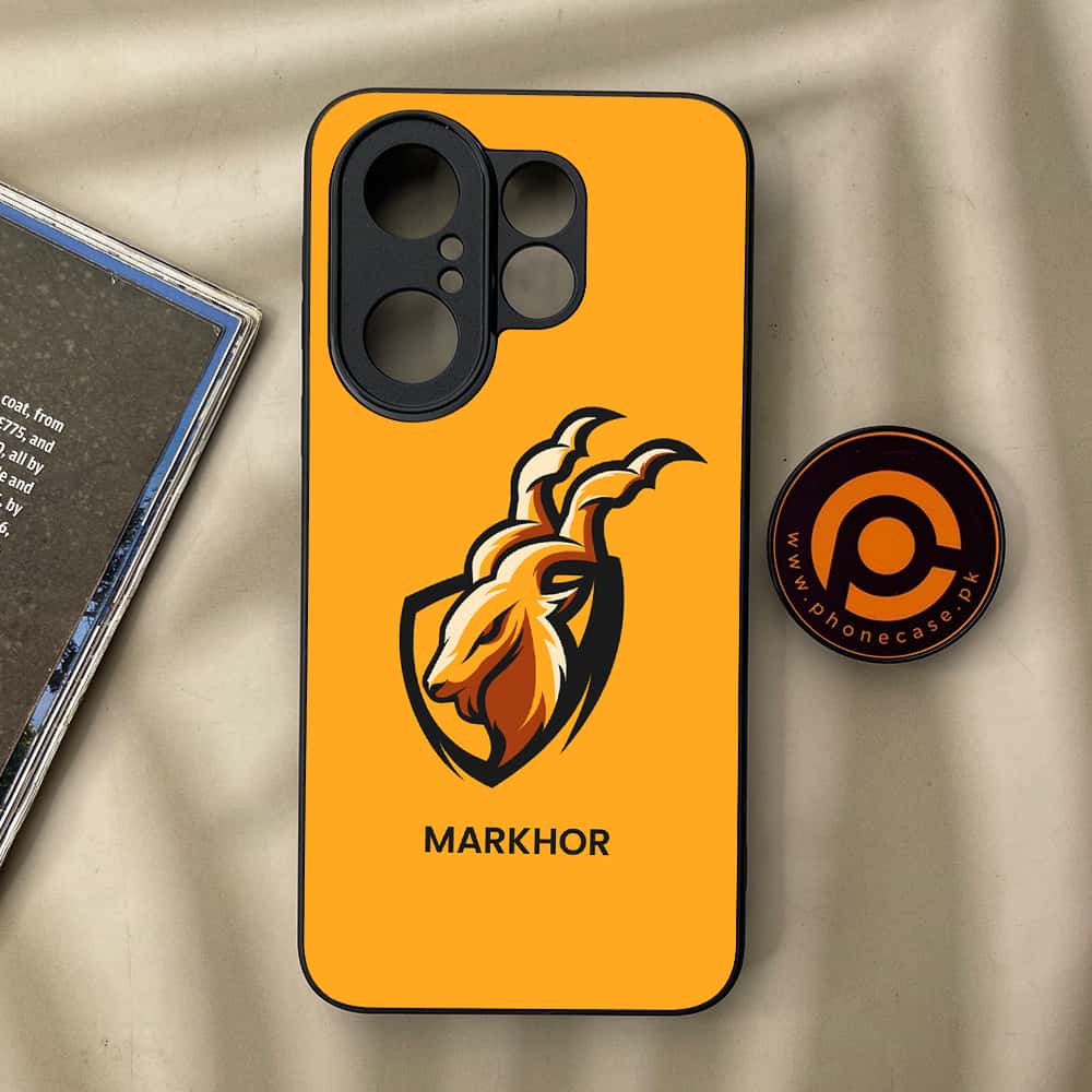 Vivo X200 FE - Markhor Series - Premium Metal Printed soft Bumper Shock Proof Case