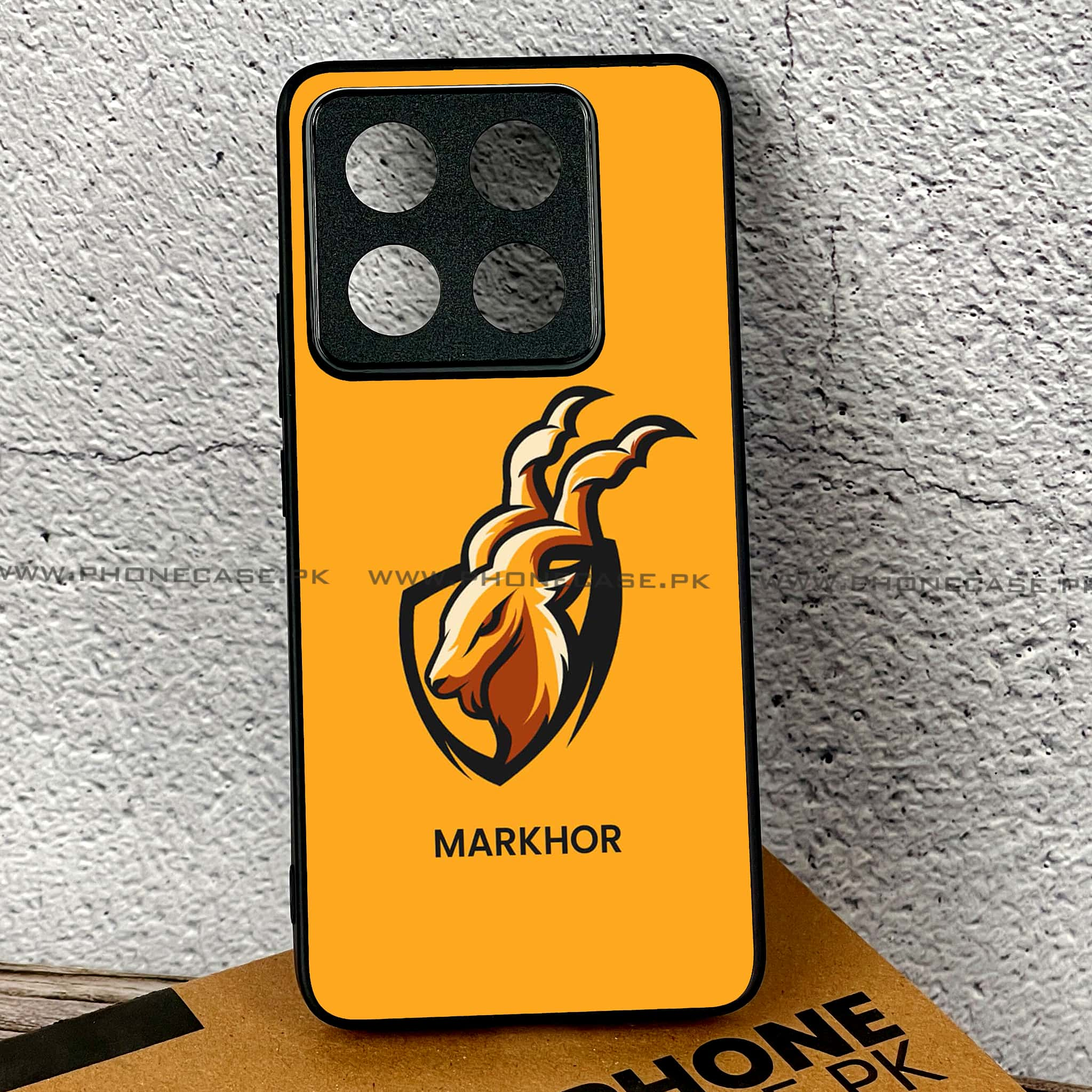 Xiaomi 14T Pro - Markhor Series - Premium Printed Glass soft Bumper shock Proof Case