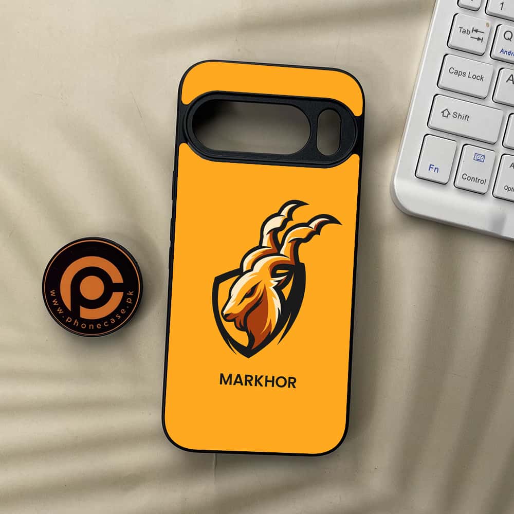 Google Pixel 10 Pro  - Markhor Series - Premium Metal Printed soft Bumper Shock Proof Case