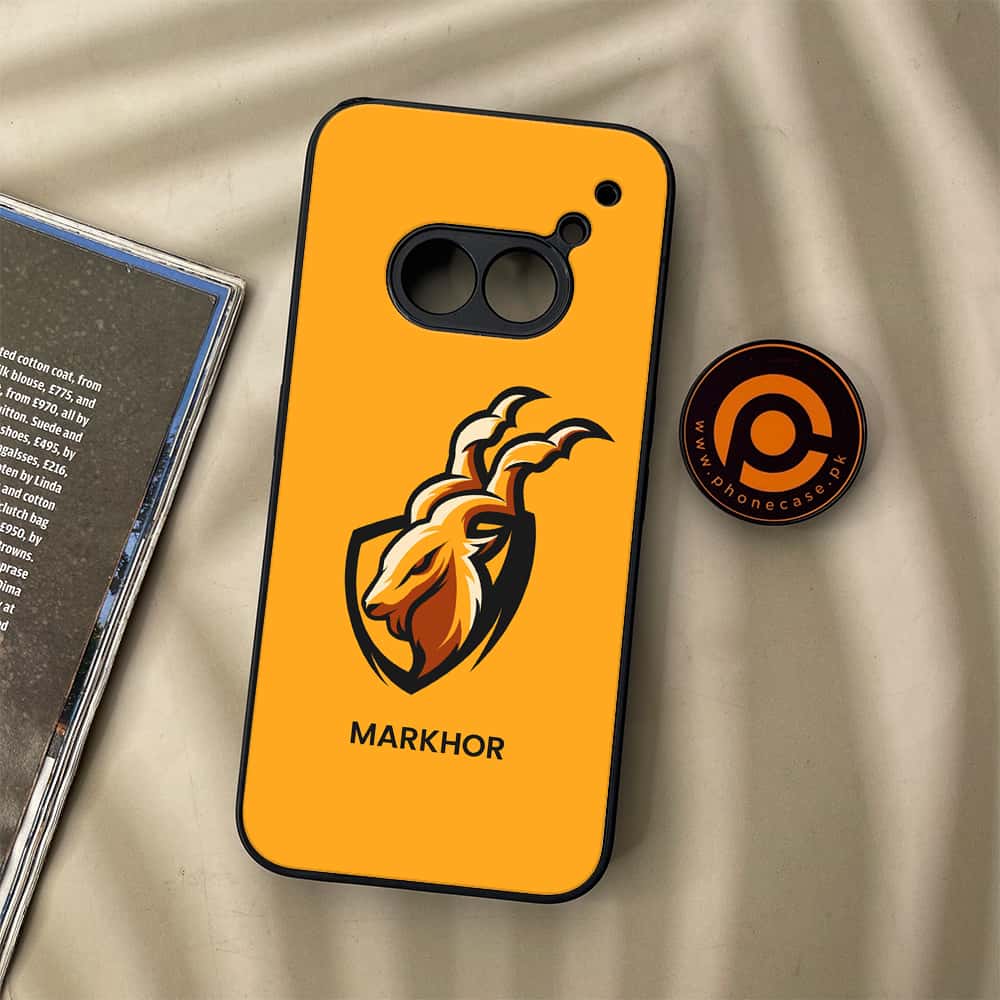 Nothing Phone (2a) - Markhor Series - Premium Metal Printed soft Bumper Shock Proof Case