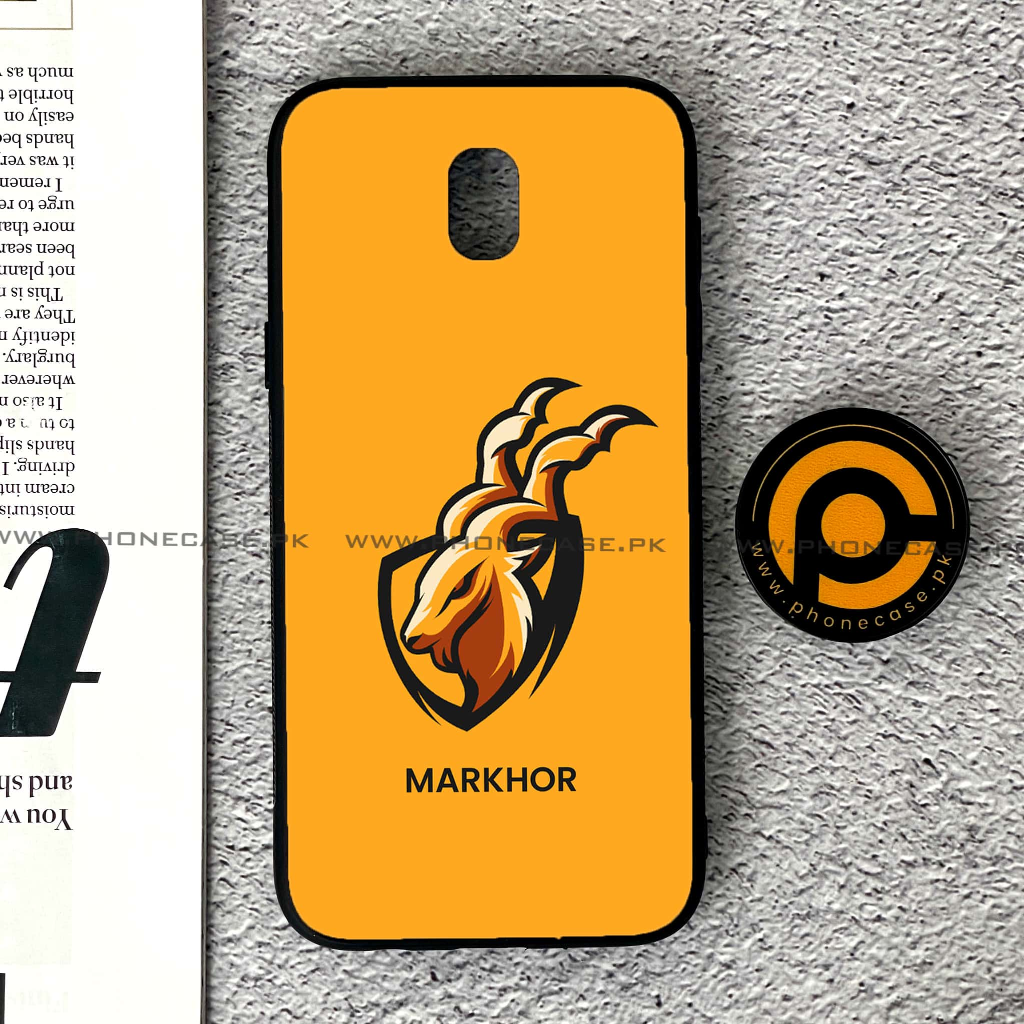 Samsung Galaxy J5 Pro 2017 - Markhor Series - Premium Printed Metal soft Bumper shock Proof Case