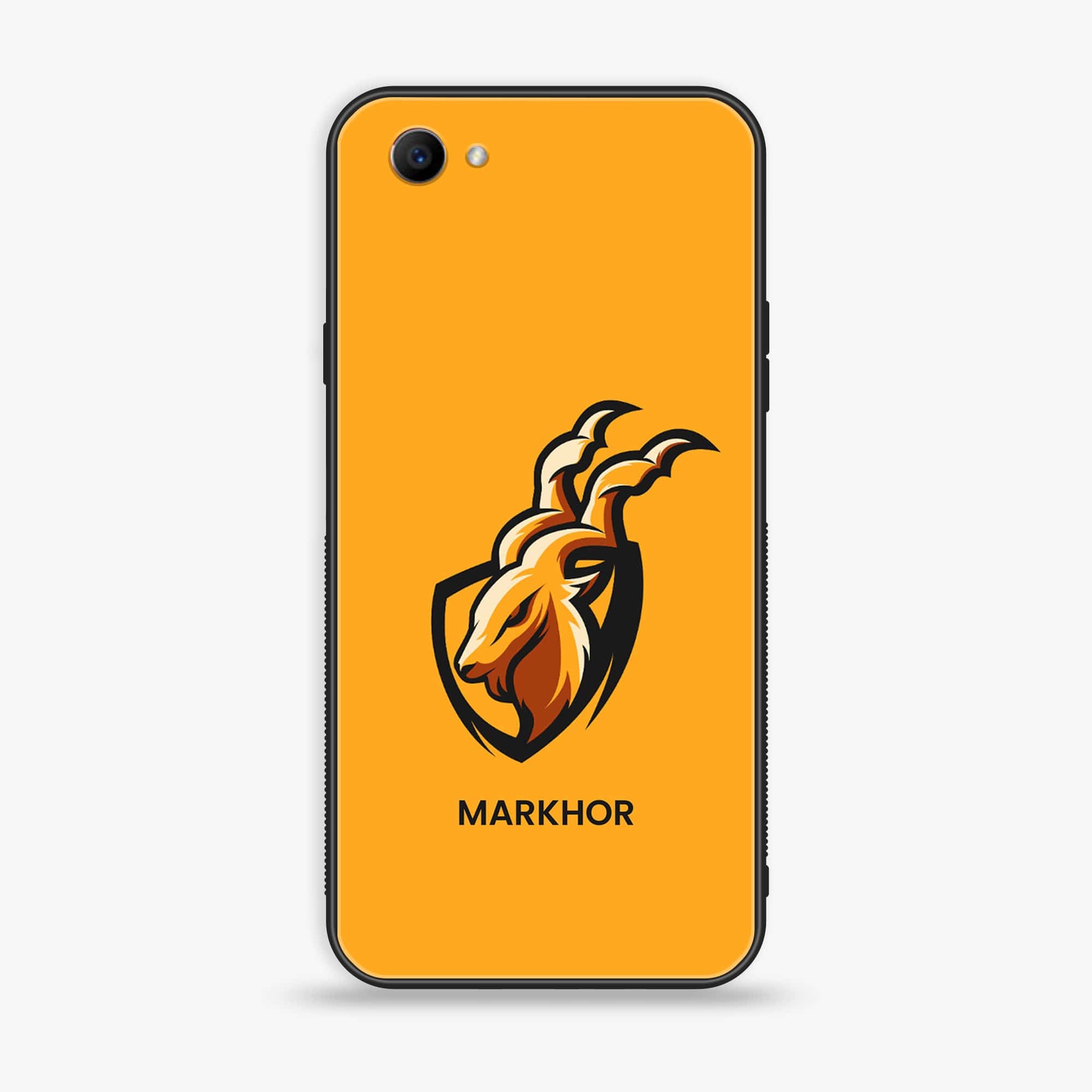 Oppo F7 Youth - Markhor Series - Premium Printed Glass soft Bumper shock Proof Case