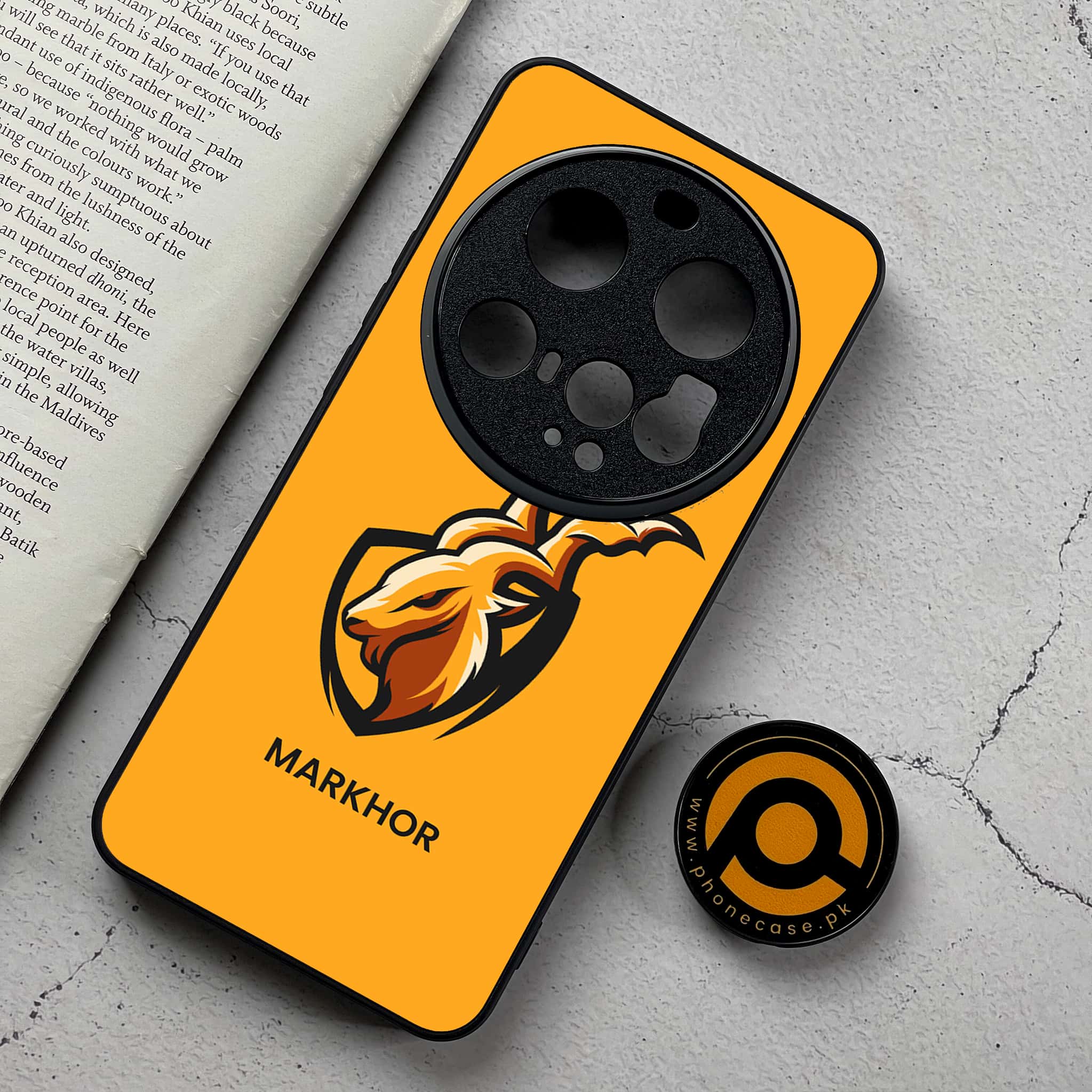 Xiaomi 15 Ultra - Markhor Series - Premium Metal Printed Soft Bumper Shockproof Case