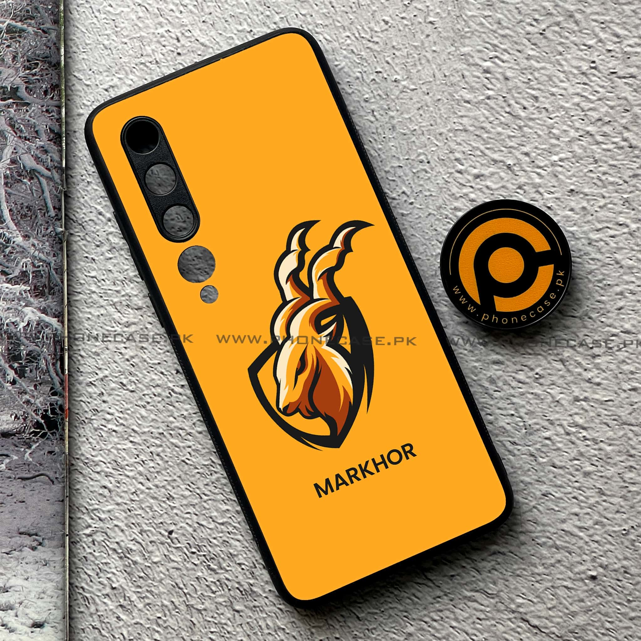 Xiaomi Mi 10 - Markhor Series - Premium Printed Glass soft Bumper shock Proof Case