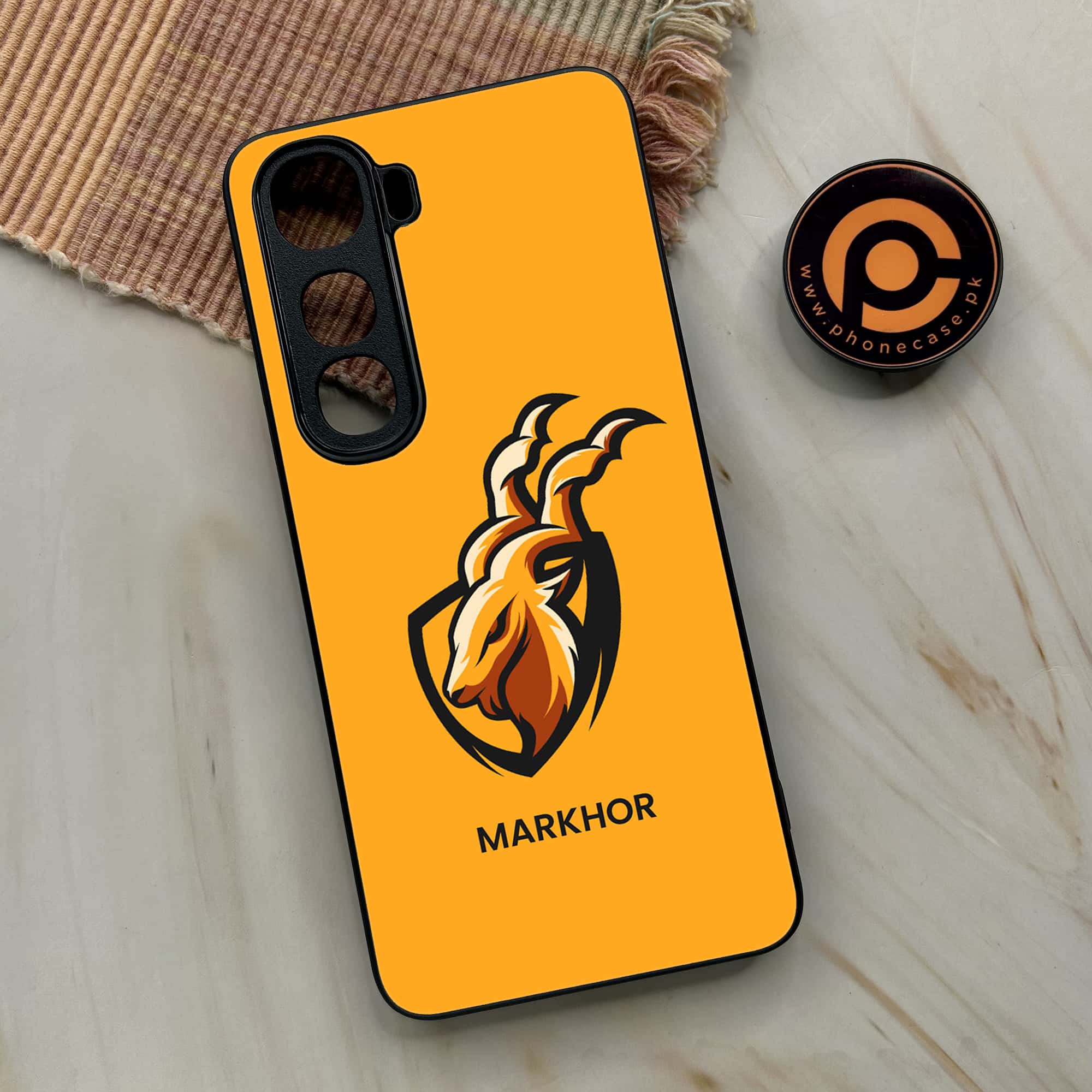 Vivo Y400 - Markhor Series - Premium Metal Printed soft Bumper shock Proof Case
