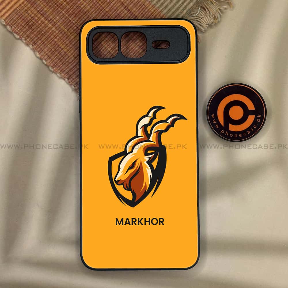 Infinix Smart 10 Plus - Markhor Series - Premium Metal Printed soft Bumper shock Proof Case