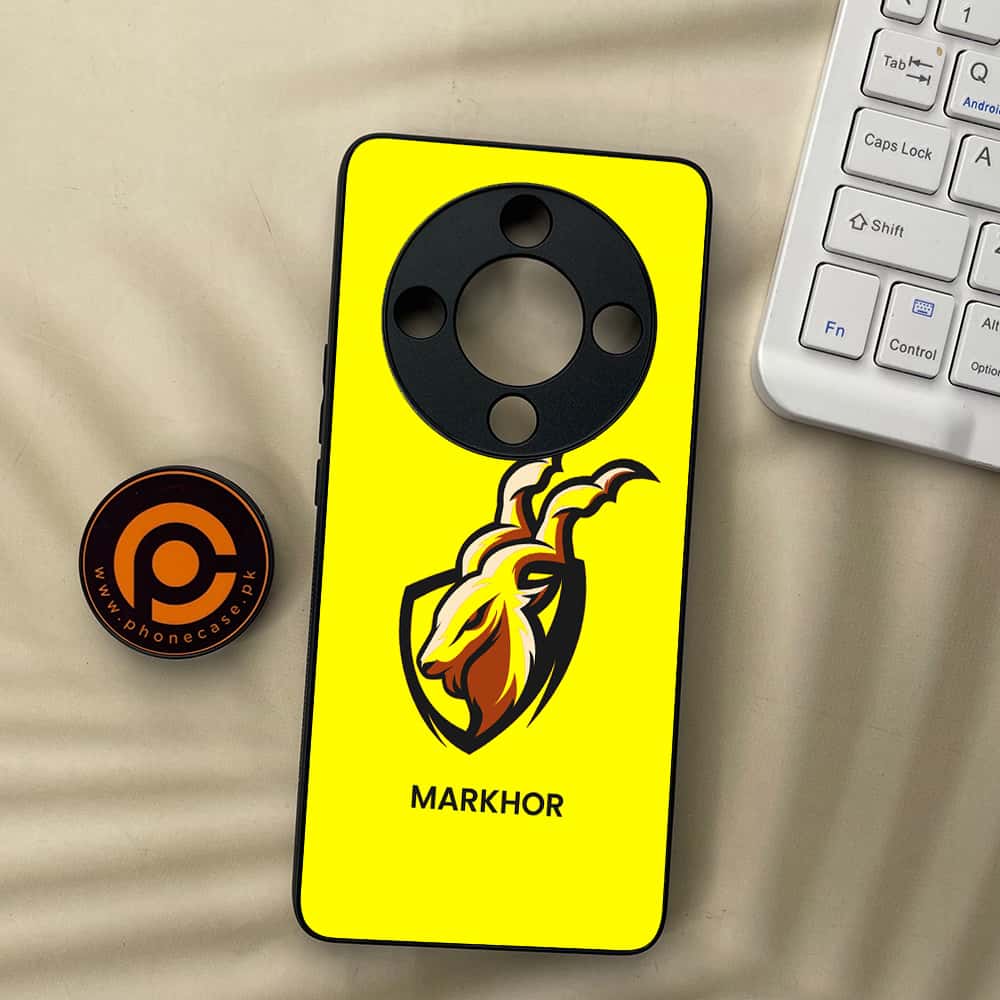 HONOR X9b 5G - Markhor Series - Premium Metal  Printed soft Bumper shock Proof Case