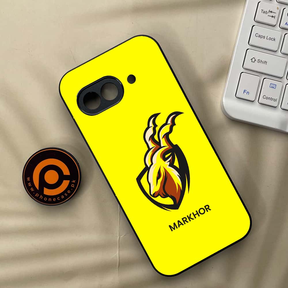 Google Pixel 9a - Markhor Series - Premium Metal Printed soft Bumper Shock Proof Case